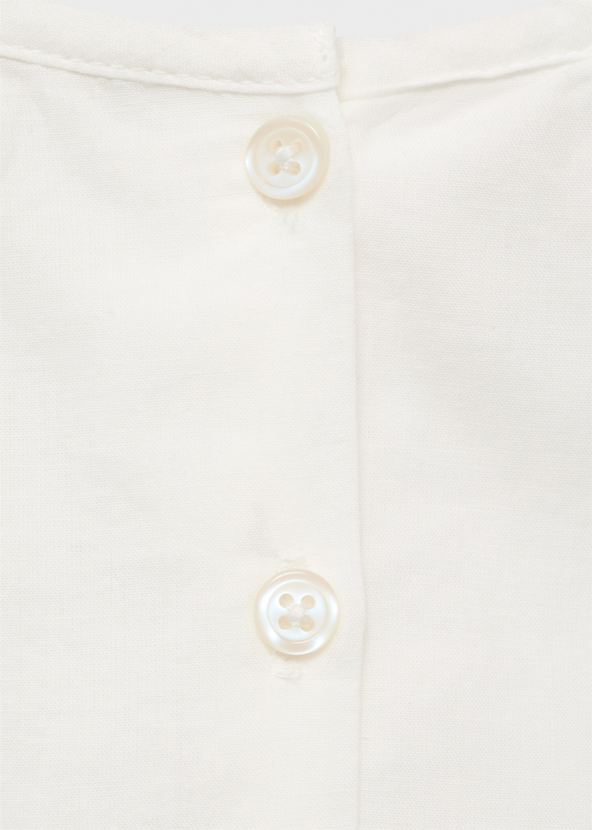 Baumwollbluse mit Stickereien - Detail des Artikels 0