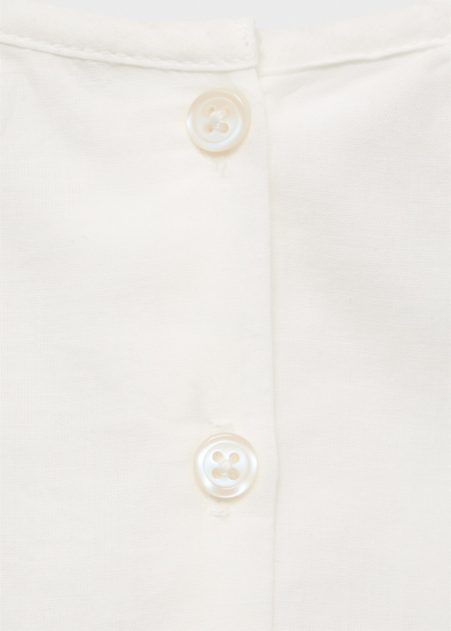 Baumwollbluse mit Stickereien - Detail des Artikels 0