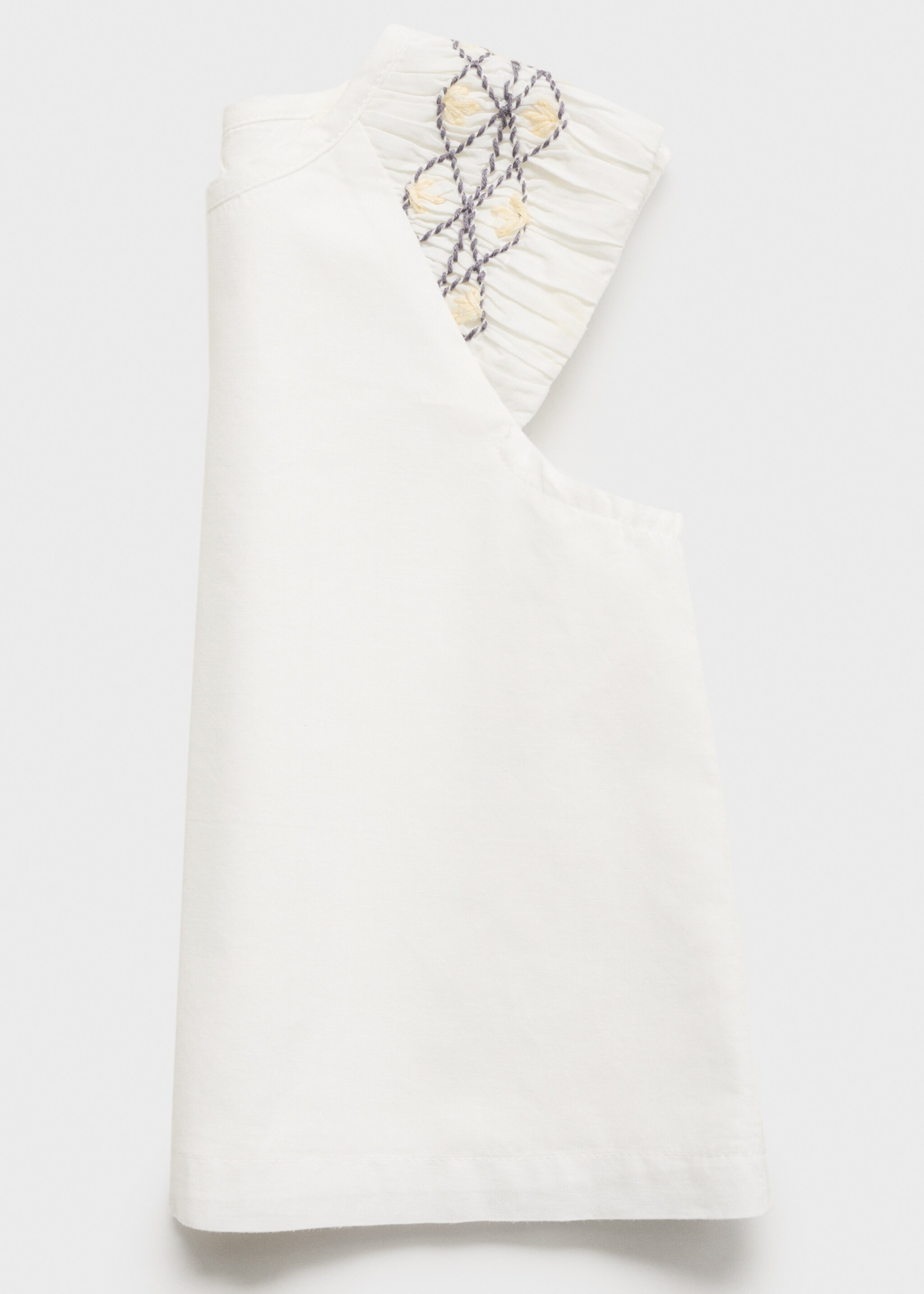 Baumwollbluse mit Stickereien - Detail des Artikels 8