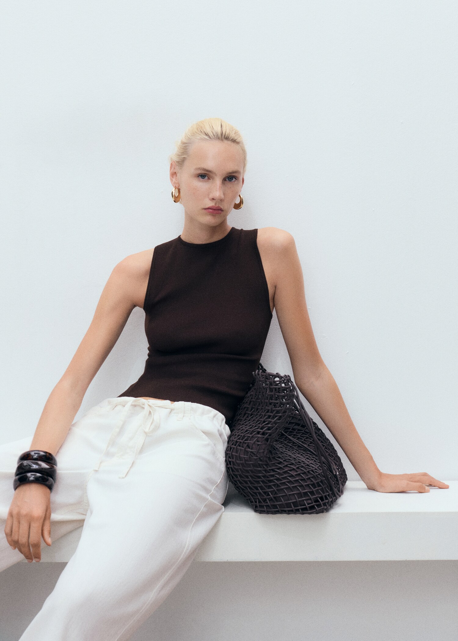 Fine-knit top - Details of the article 2