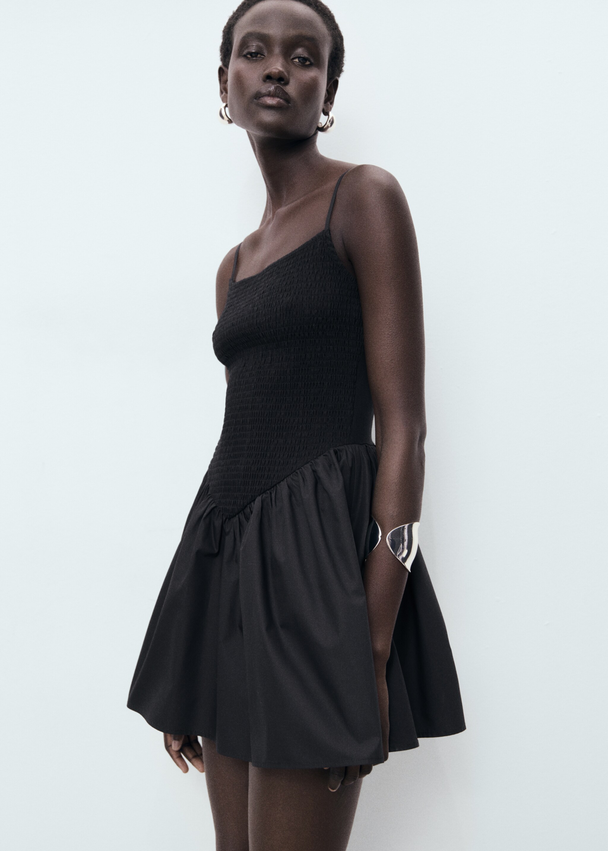 Robe combinée à fronces - Détail de l'article 1