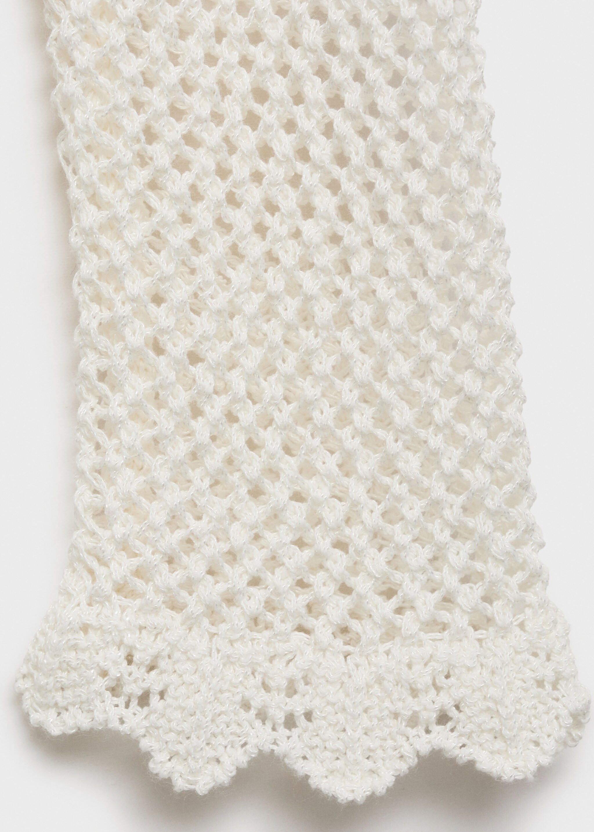 Cardigan de croché com botões - Pormenor do artigo 0
