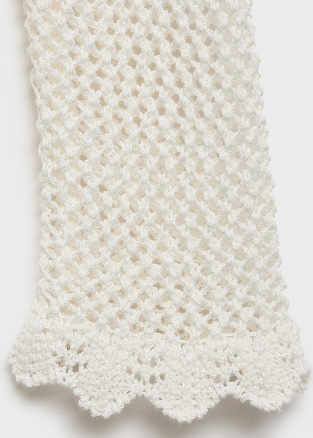 Crochet cardigan with buttons