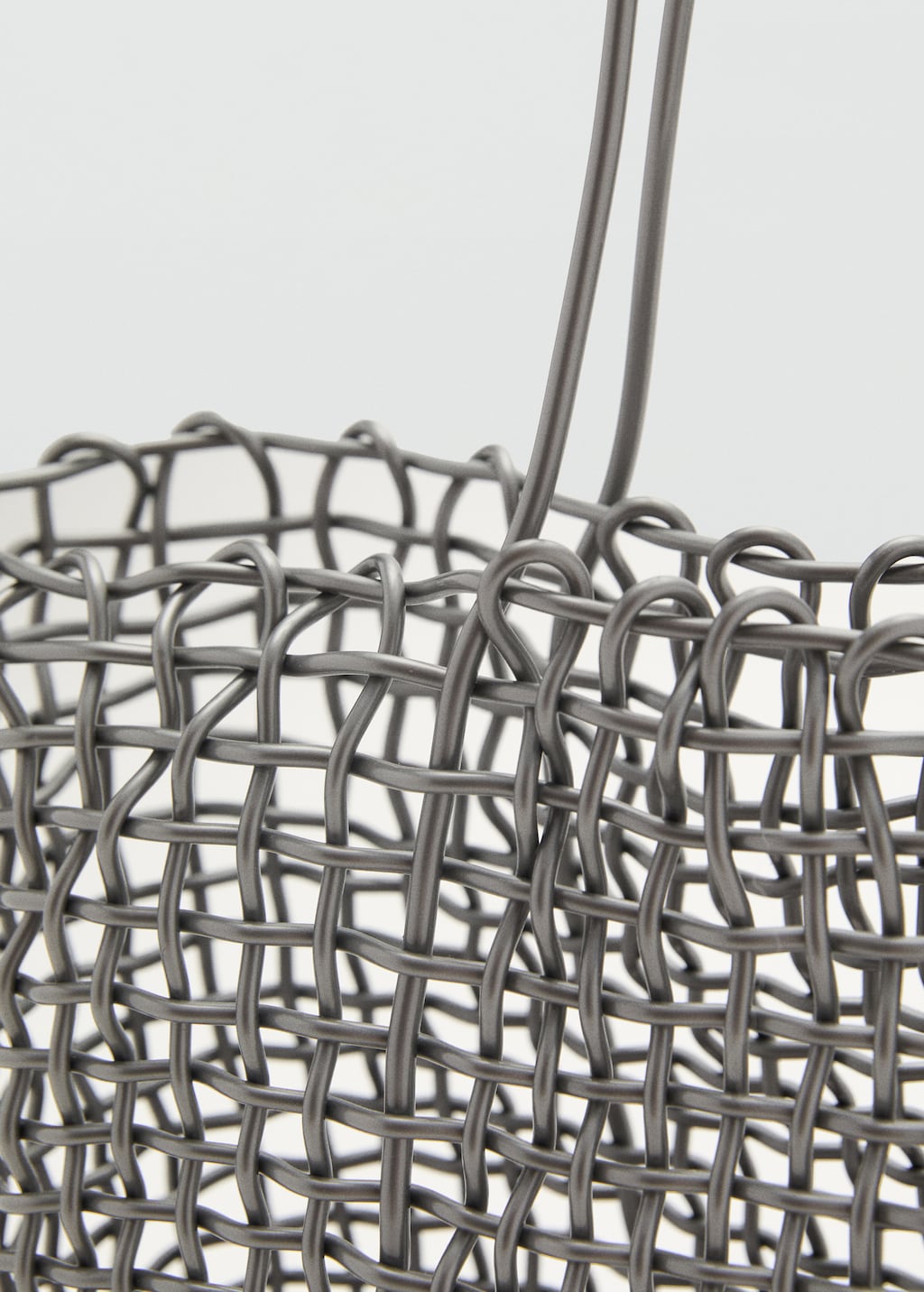 Braided shoulder bag