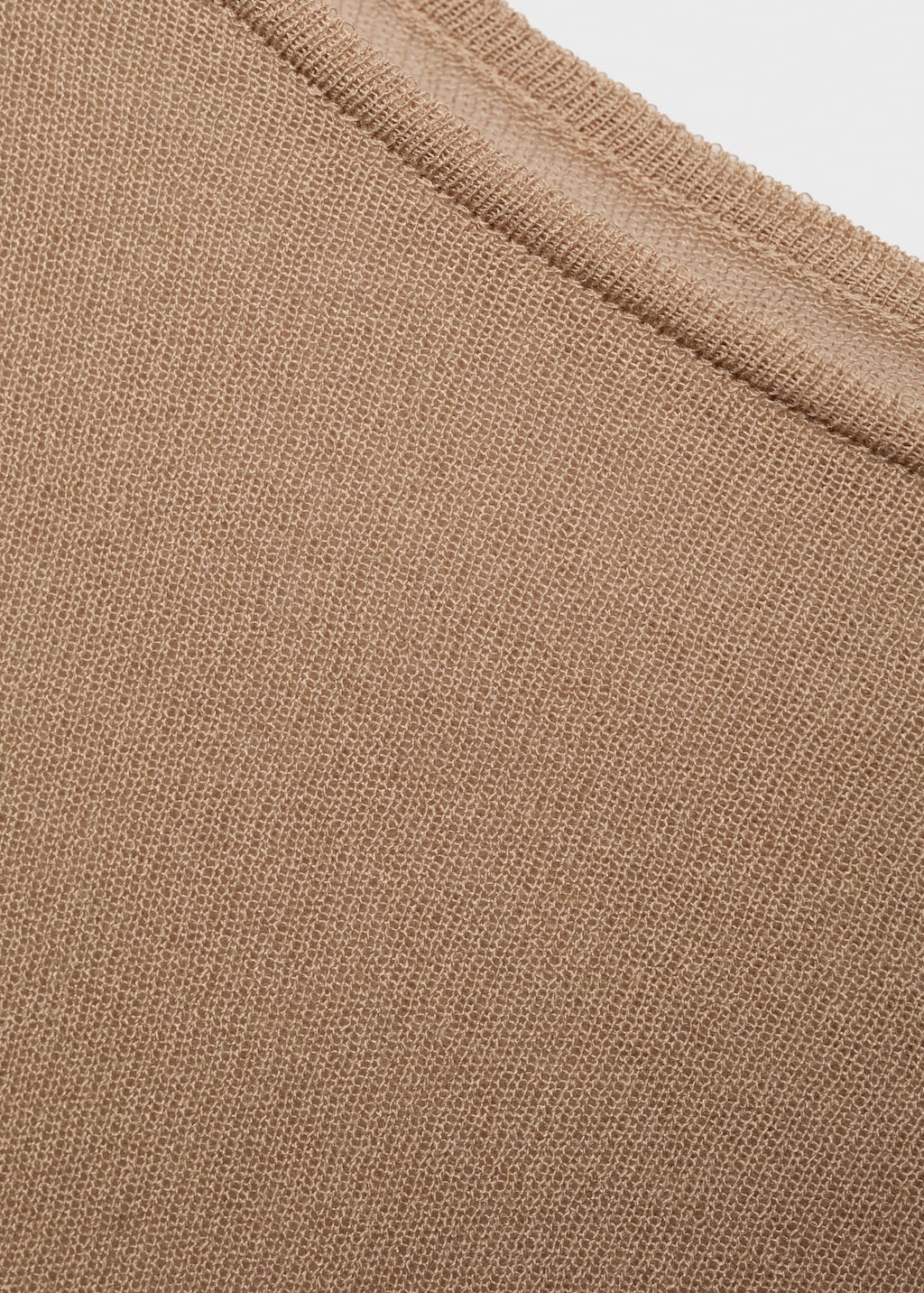 Mango Asymmetrical knitted cape