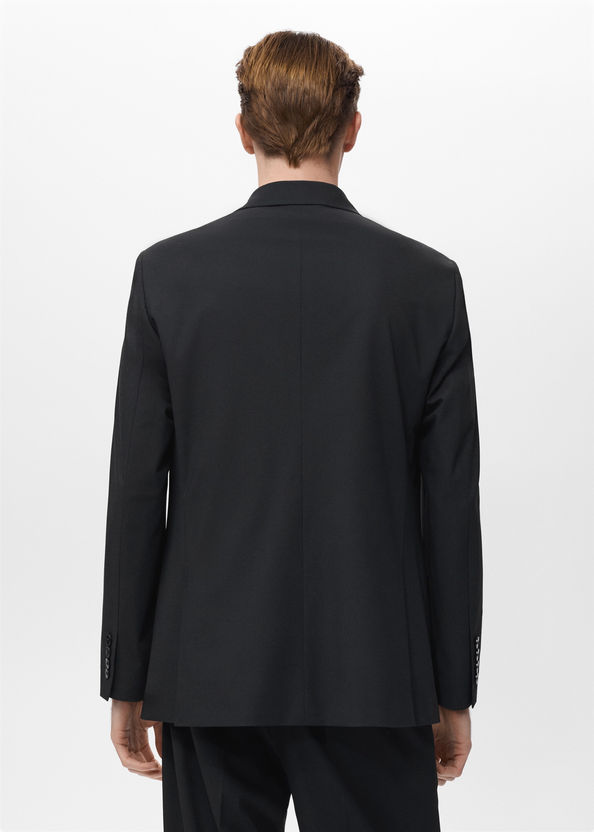 Americana traje Boston regular fit cruzada - Reverso del artículo