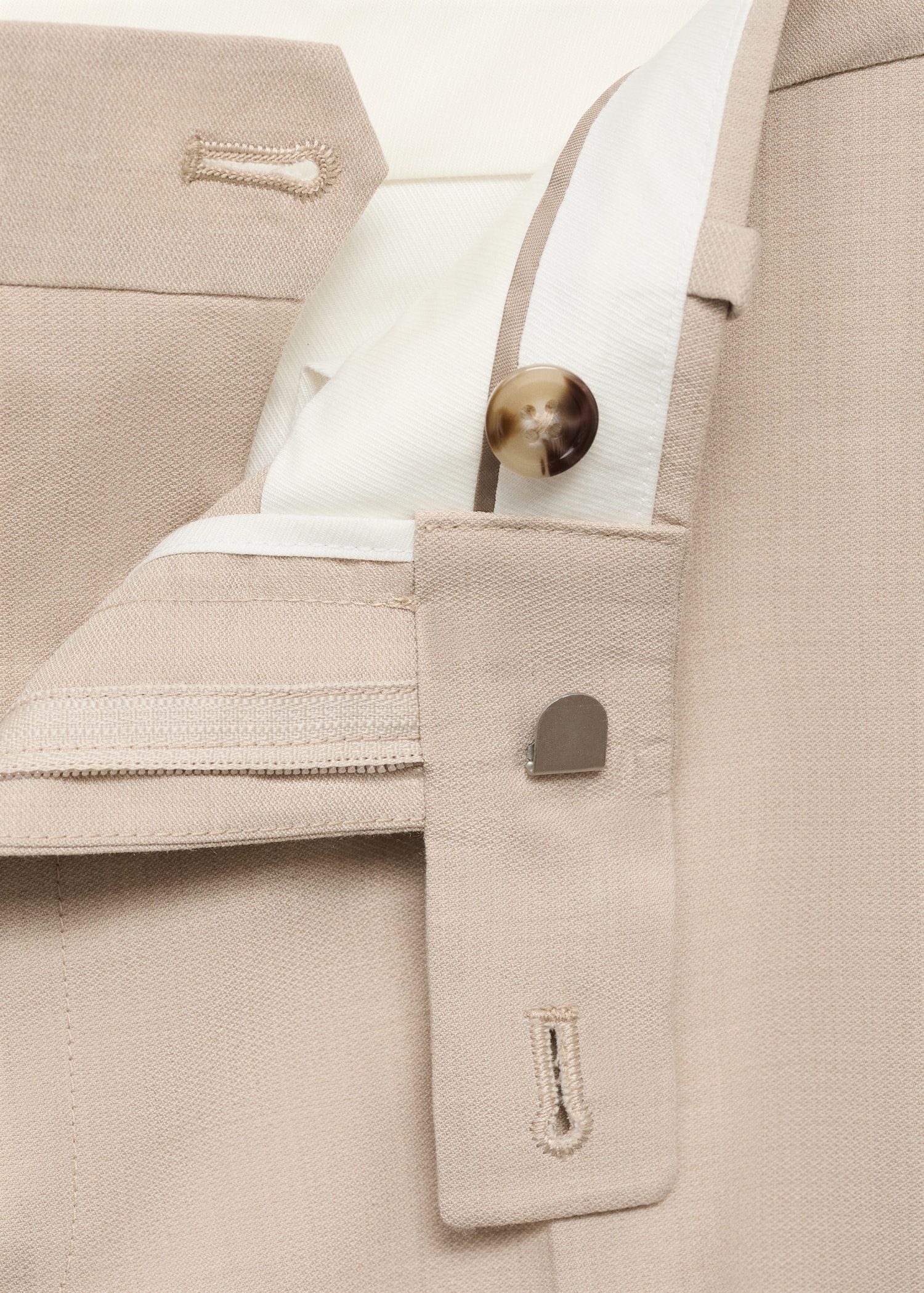 Milan slim-fit suit trousers - Details of the article 8