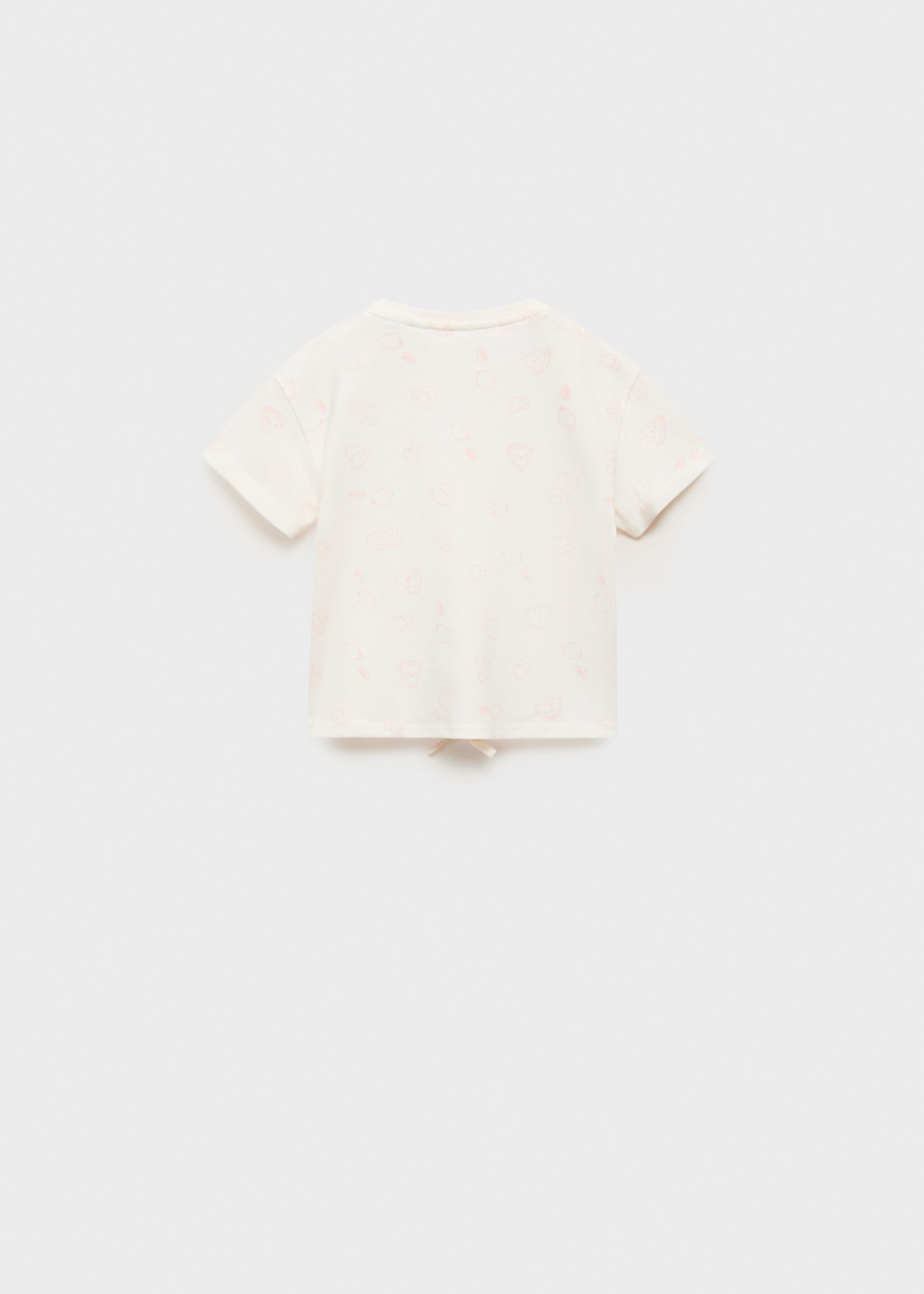 Bluey printed t-shirt - Reverse of the article