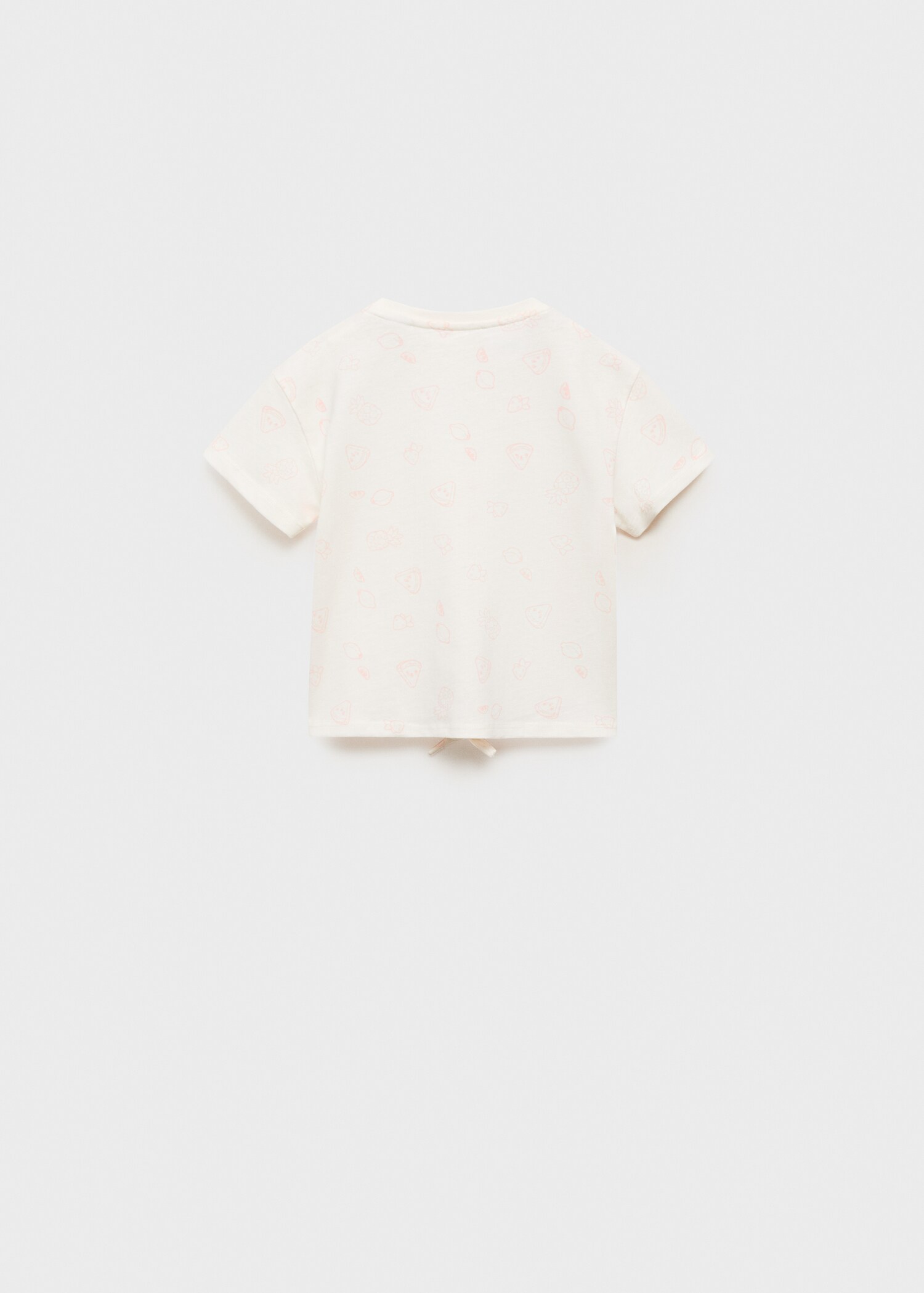 Bluey printed t-shirt - Reverse of the article