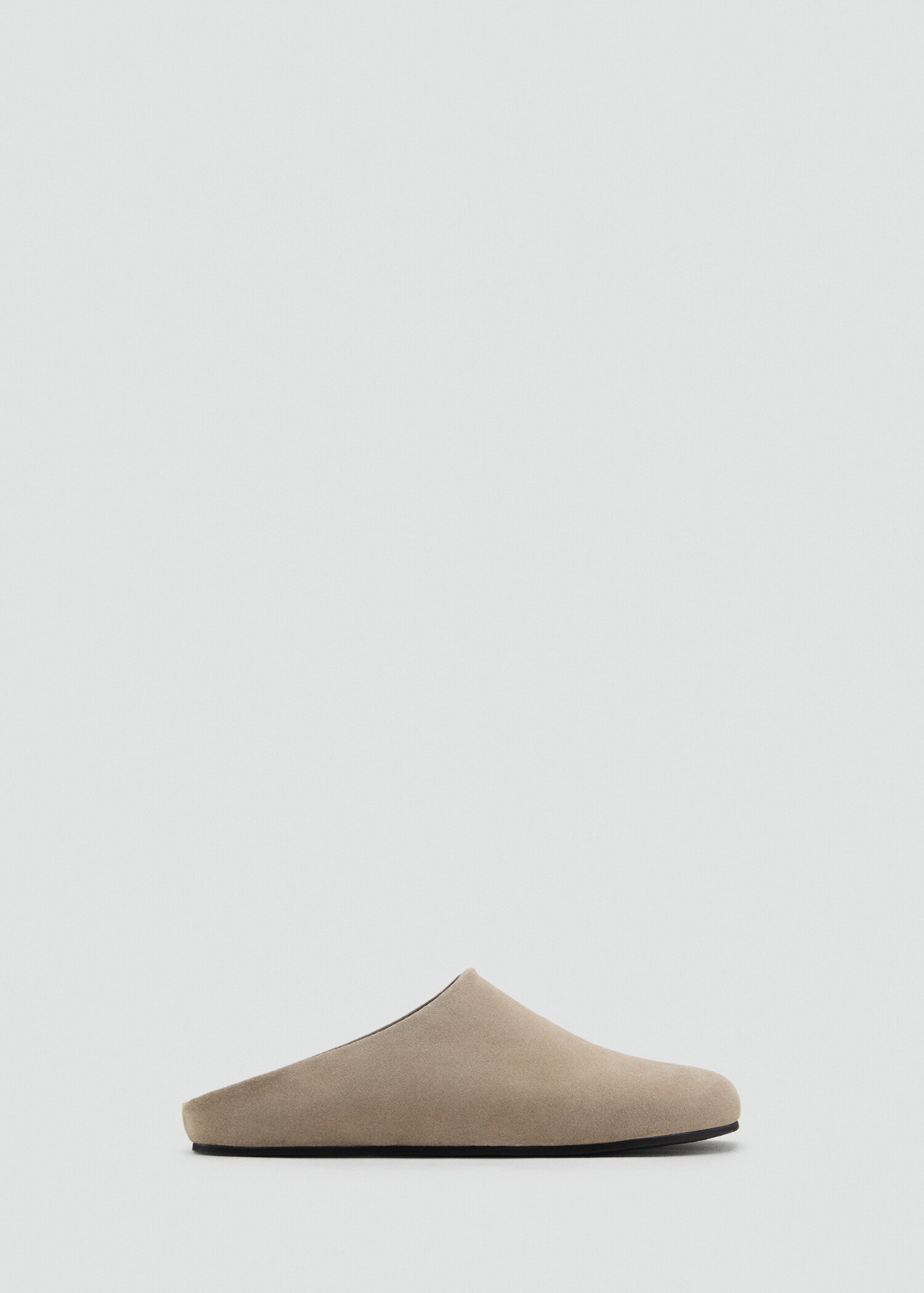 Suede leather clogs - Article without model