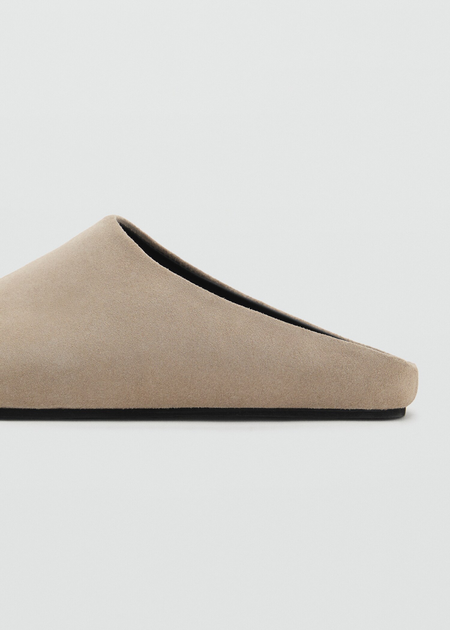 Suede leather clogs - Details of the article 1