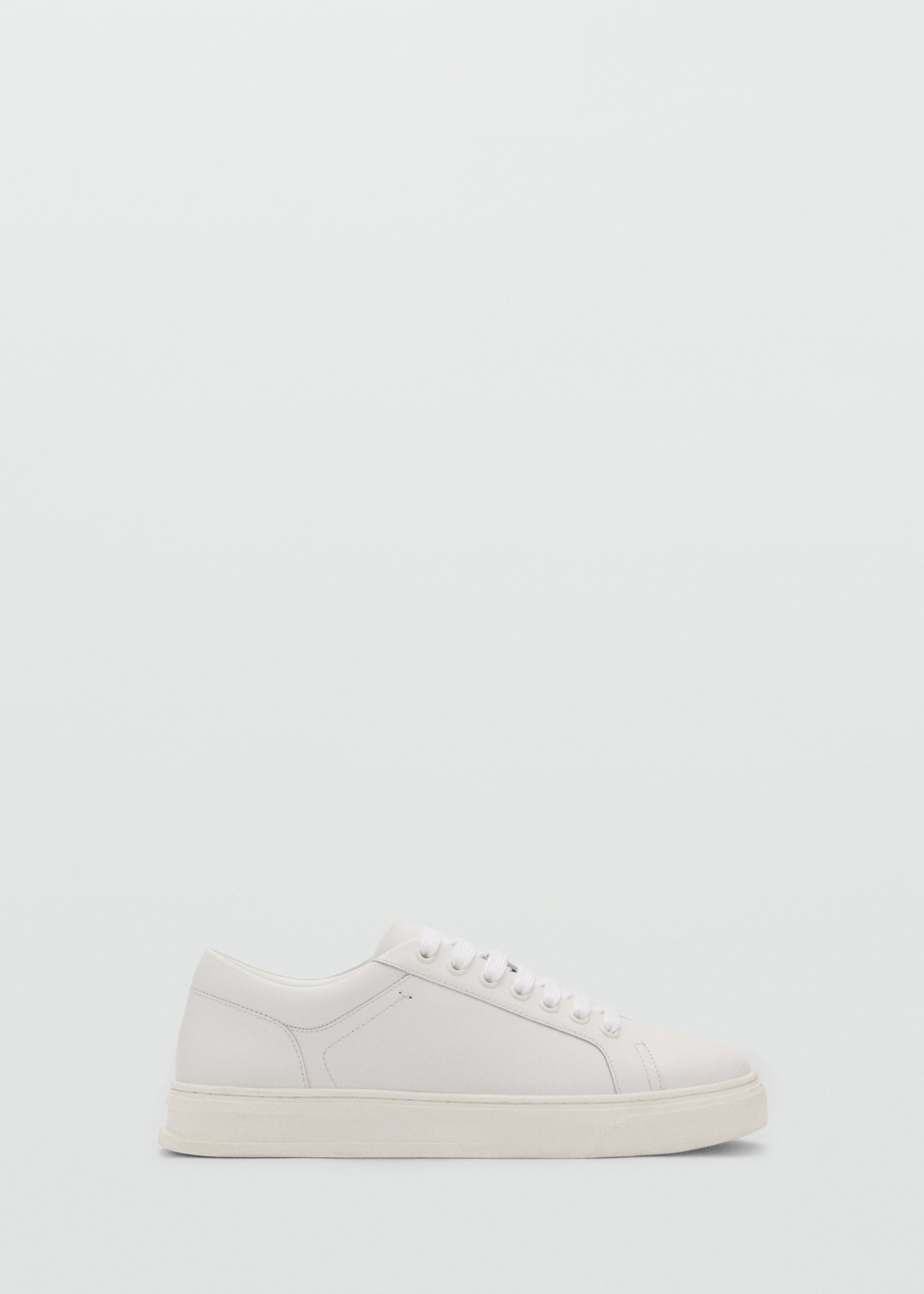 Leather panel sneakers - Article without model
