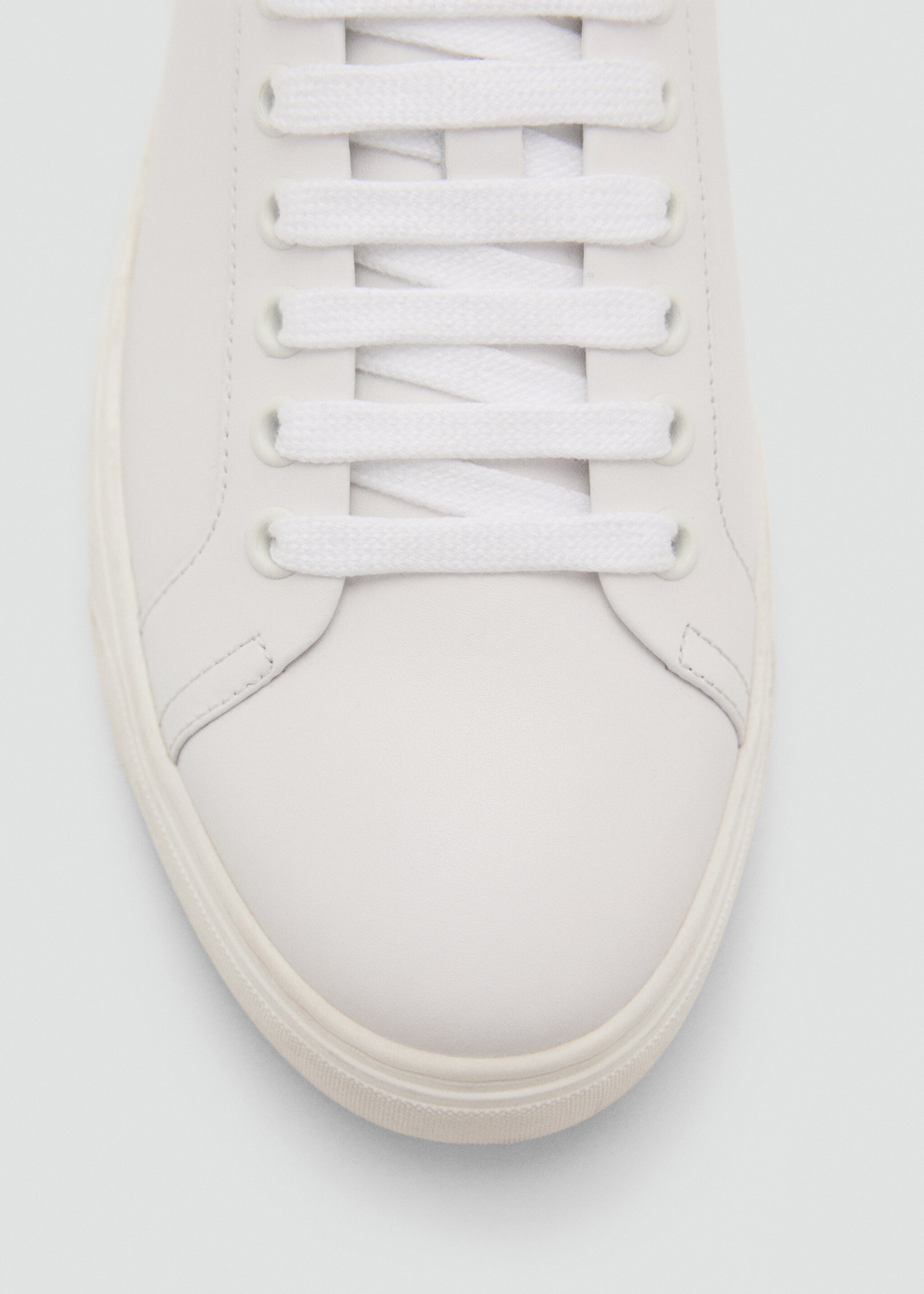 Leather panel sneakers - Details of the article 1