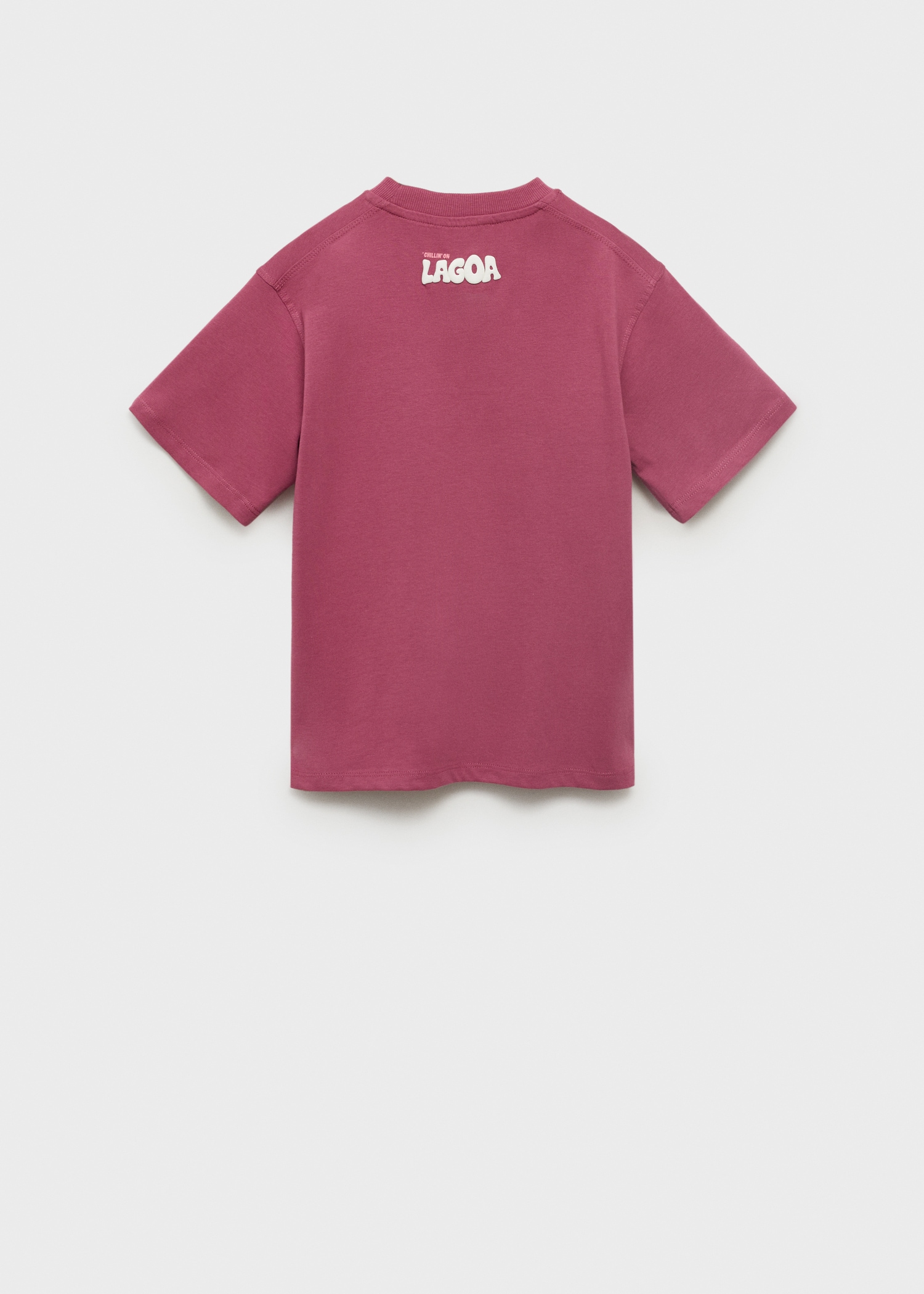 Short-sleeved printed t-shirt - Reverse of the article
