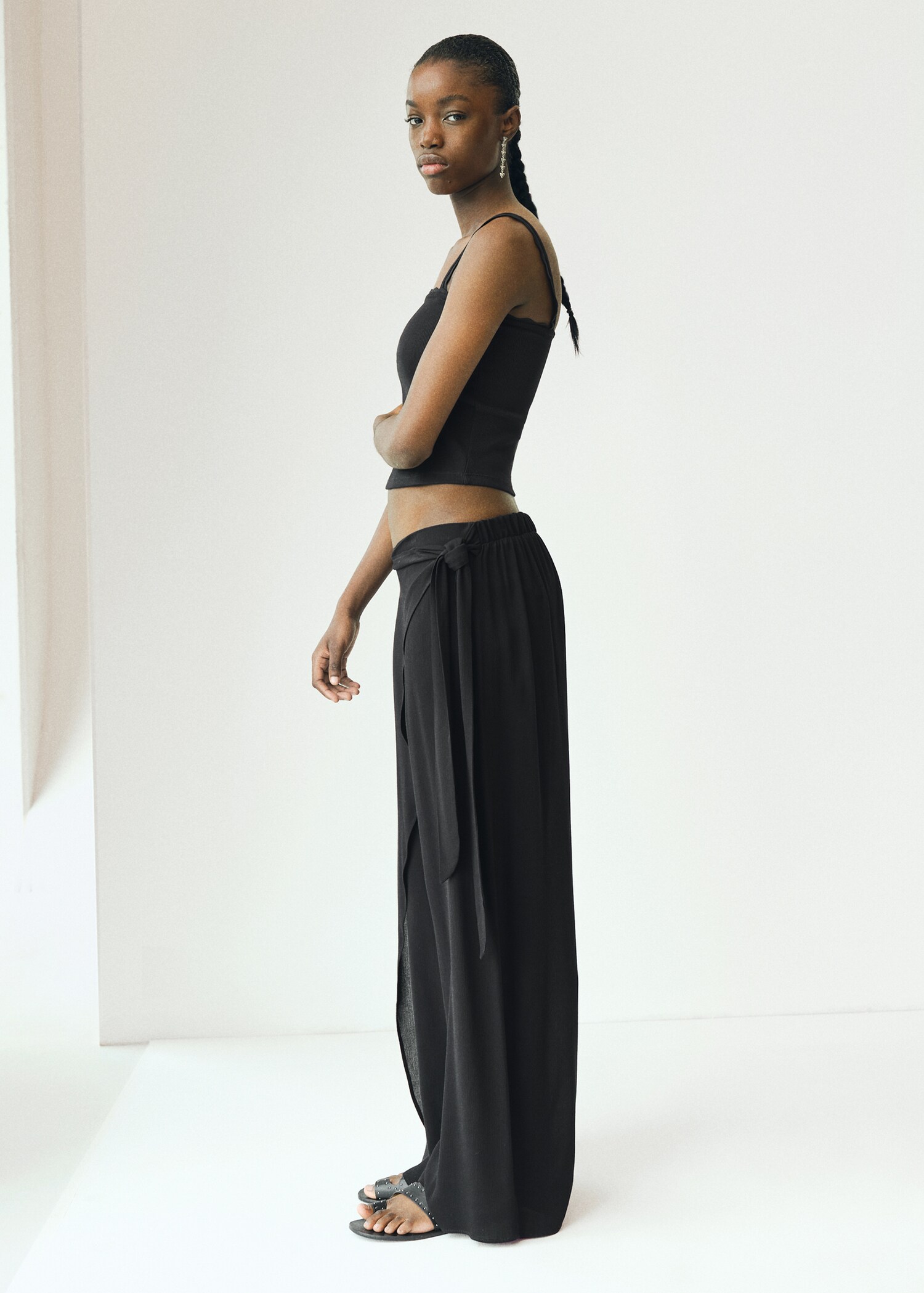 Knitted top with waves - Details of the article 5