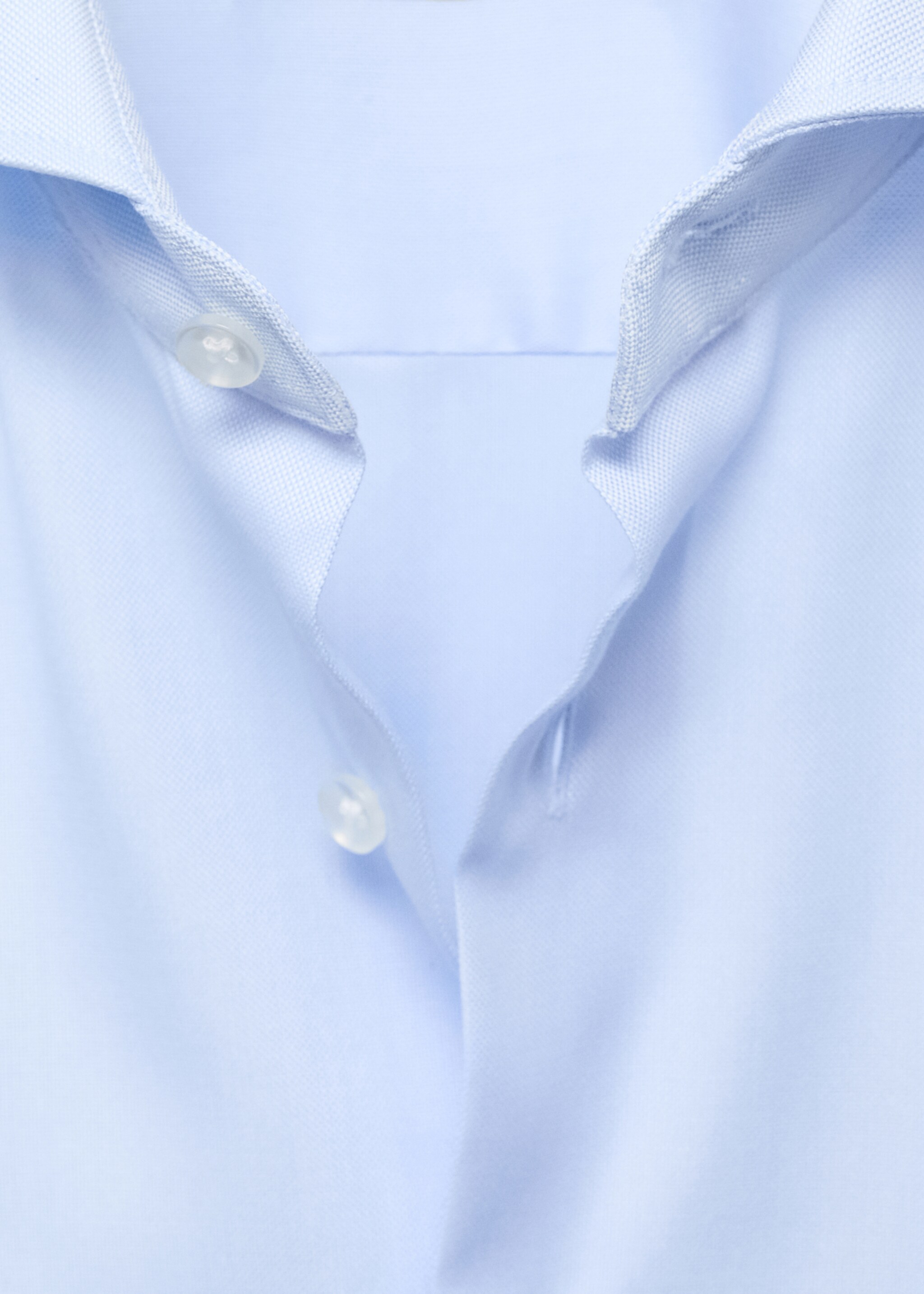 Slim fit structured suit shirt - Details of the article 8