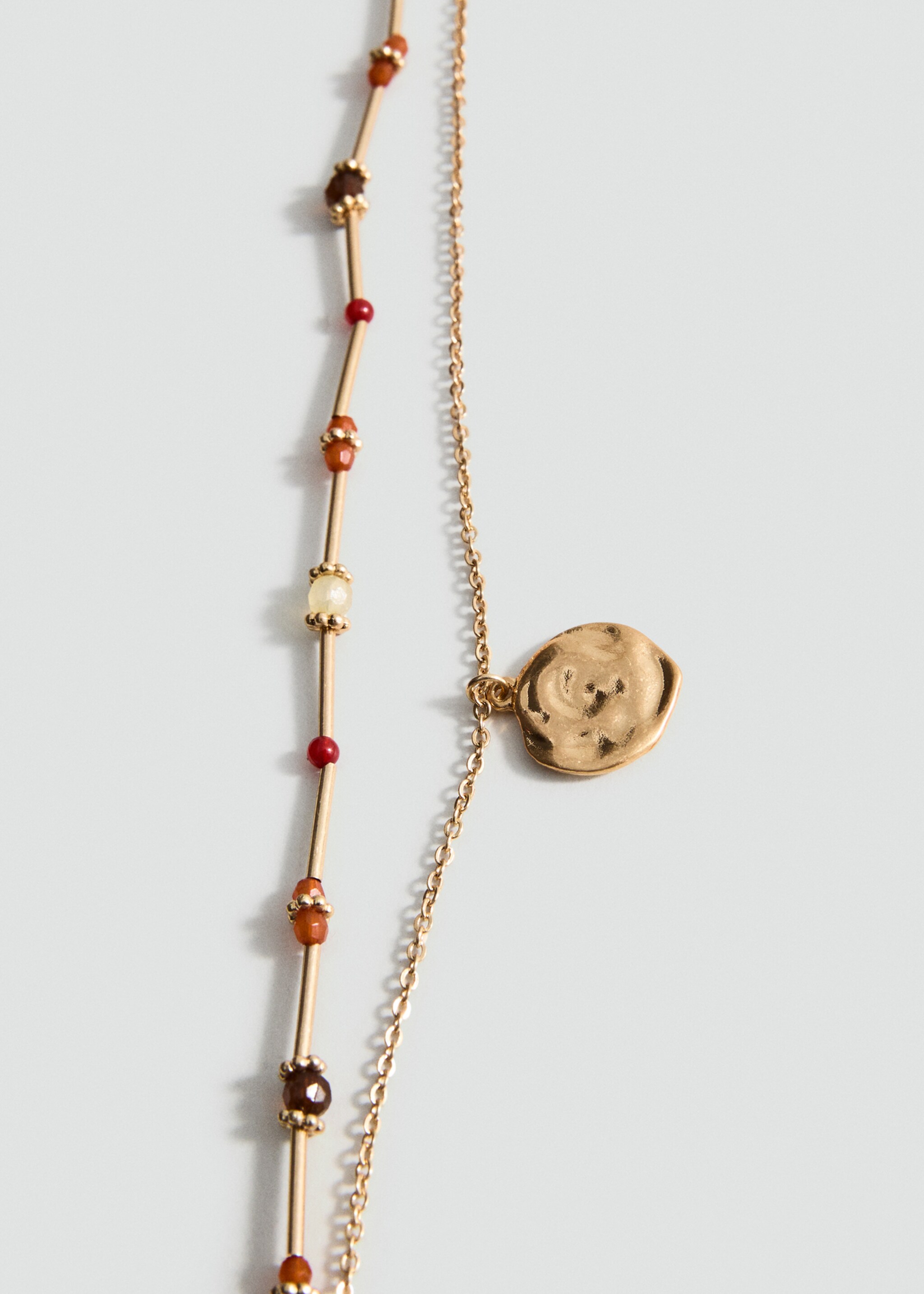 Combined double-pendant necklace - Details of the article 1