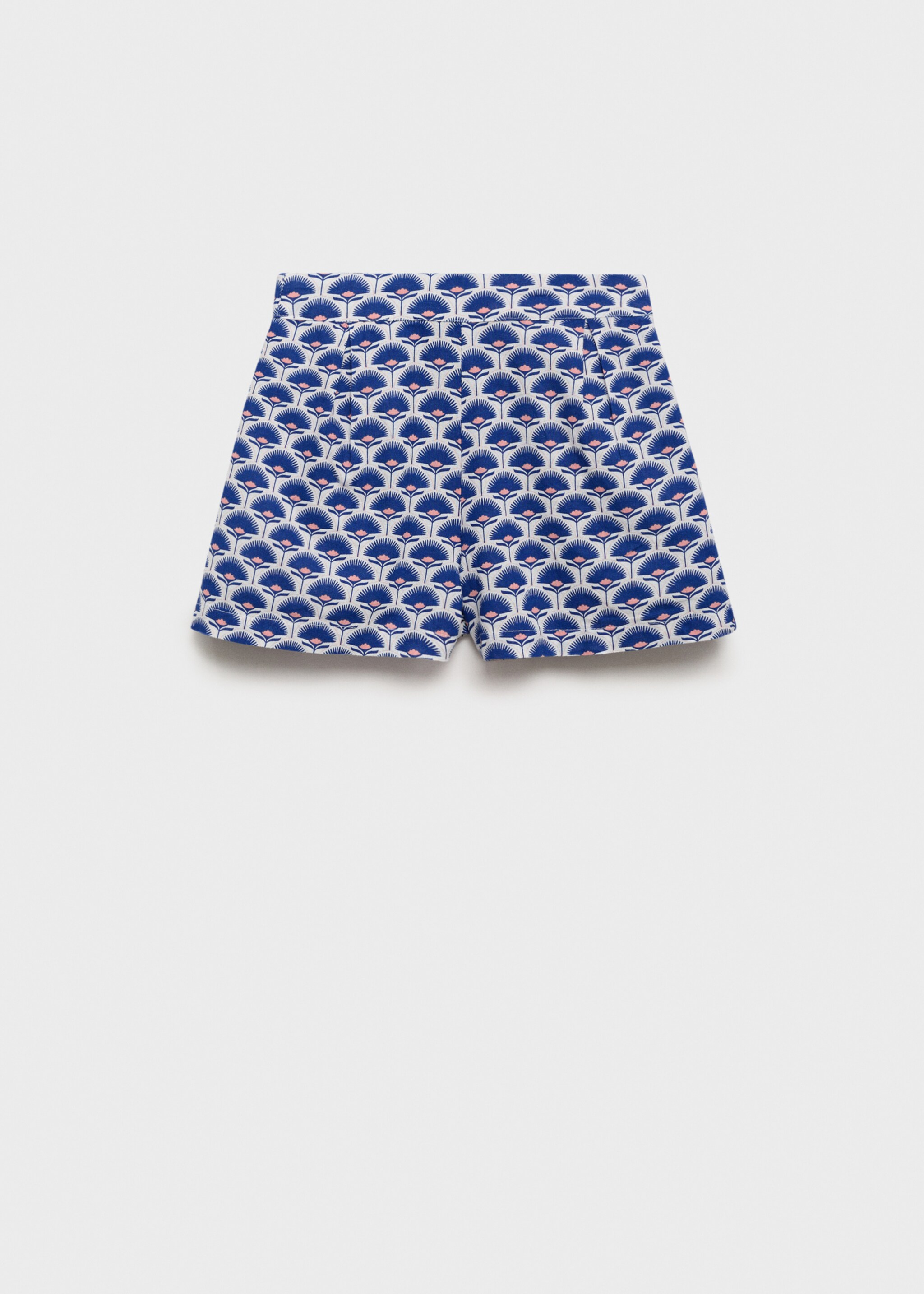 Printed linen shorts - Article without model