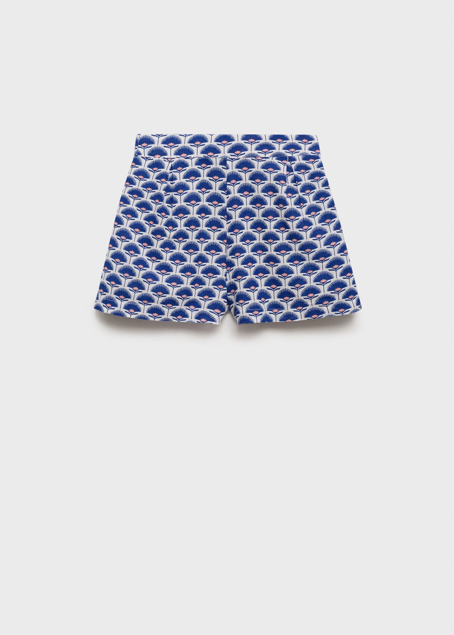 Printed linen shorts - Article without model