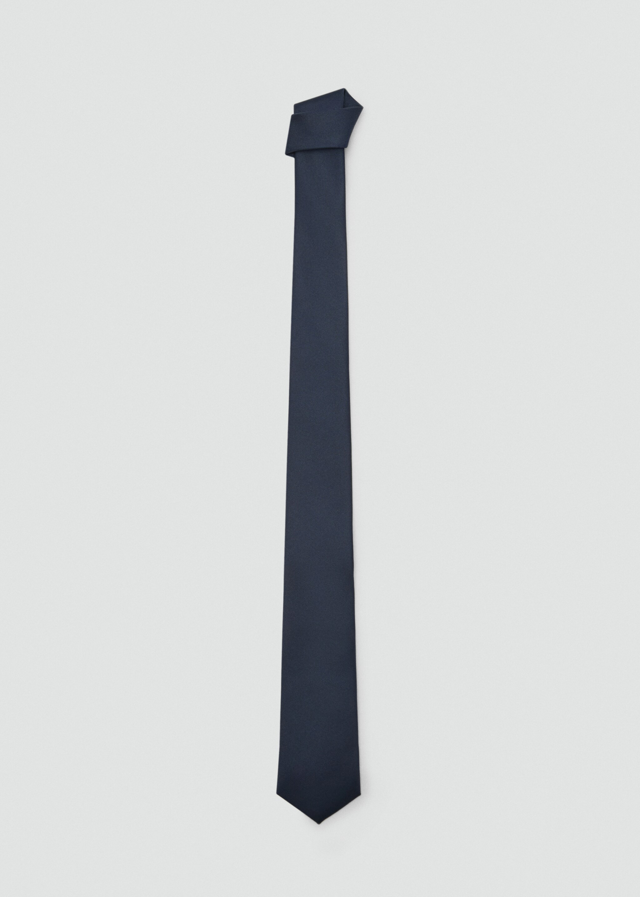 Smooth micro-structured tie - Article without model