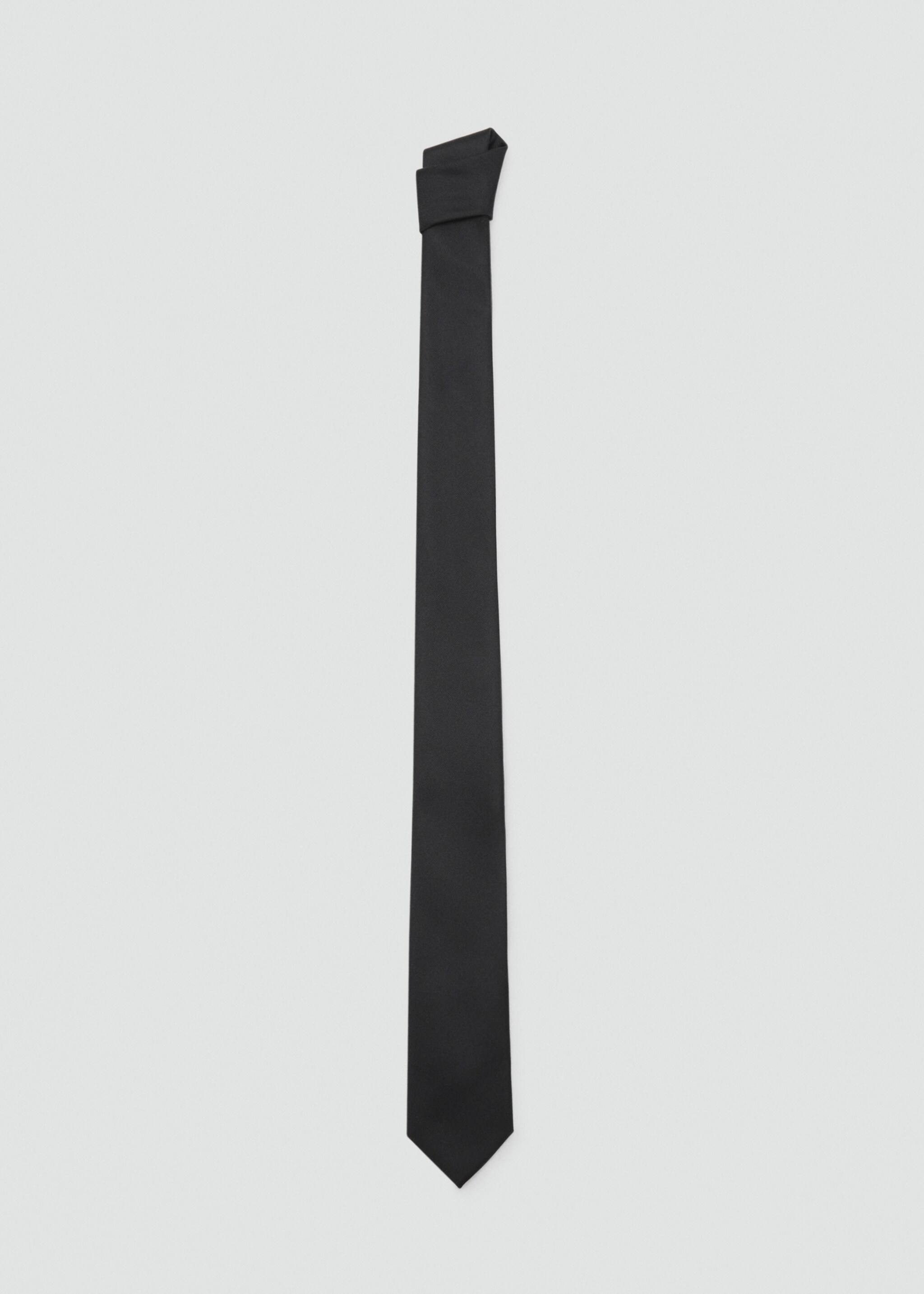 Smooth micro-structured tie - Article without model
