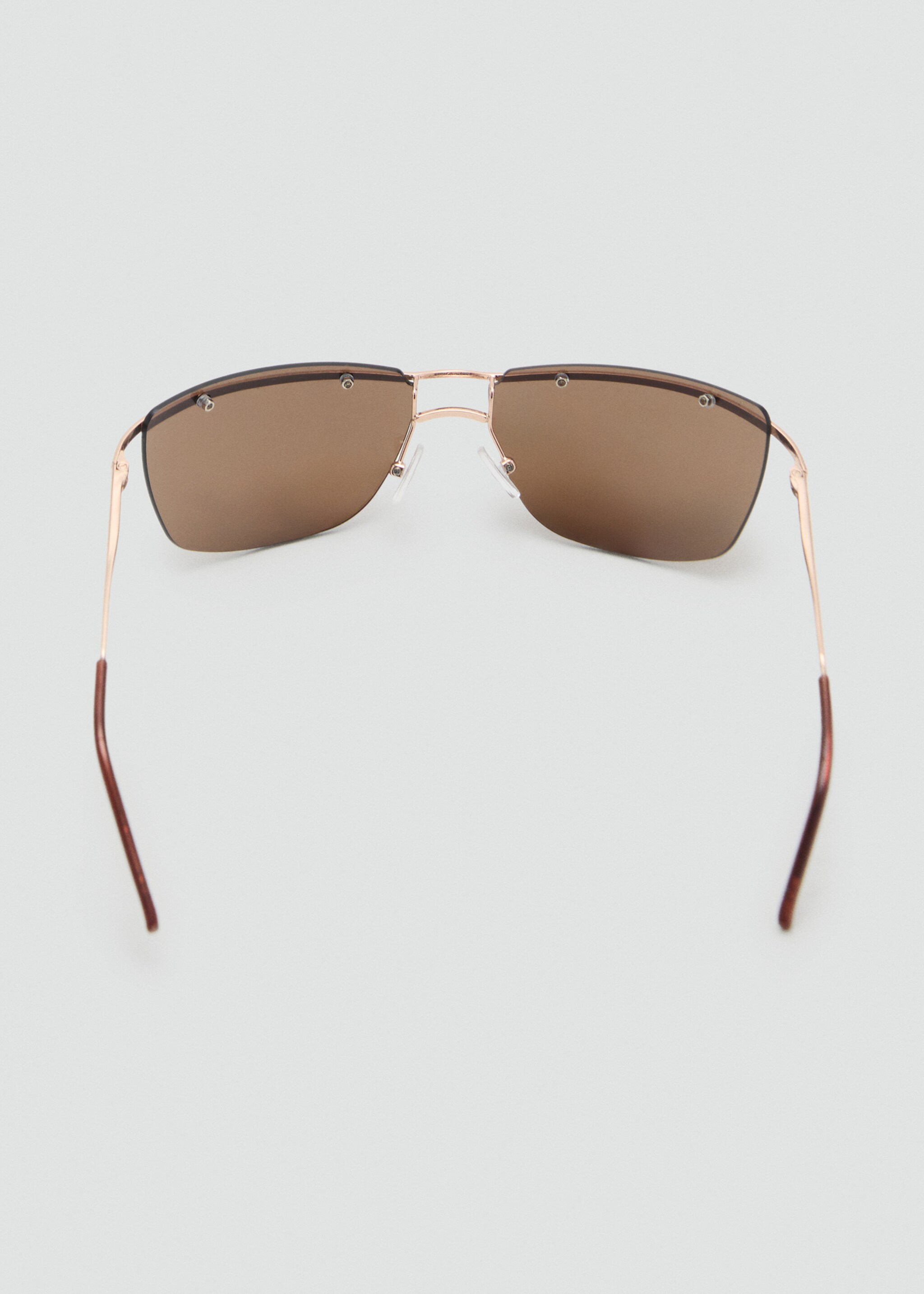 Frameless sunglasses with metal temples - Details of the article 1