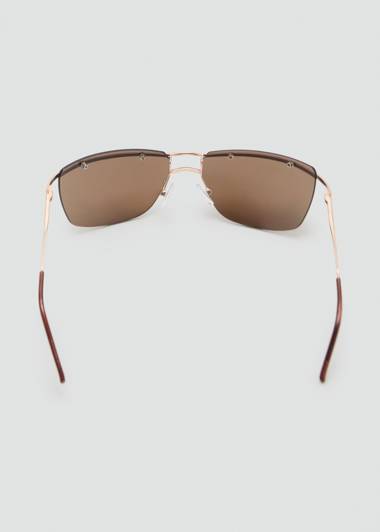 Frameless sunglasses with metal temples - Details of the article 1