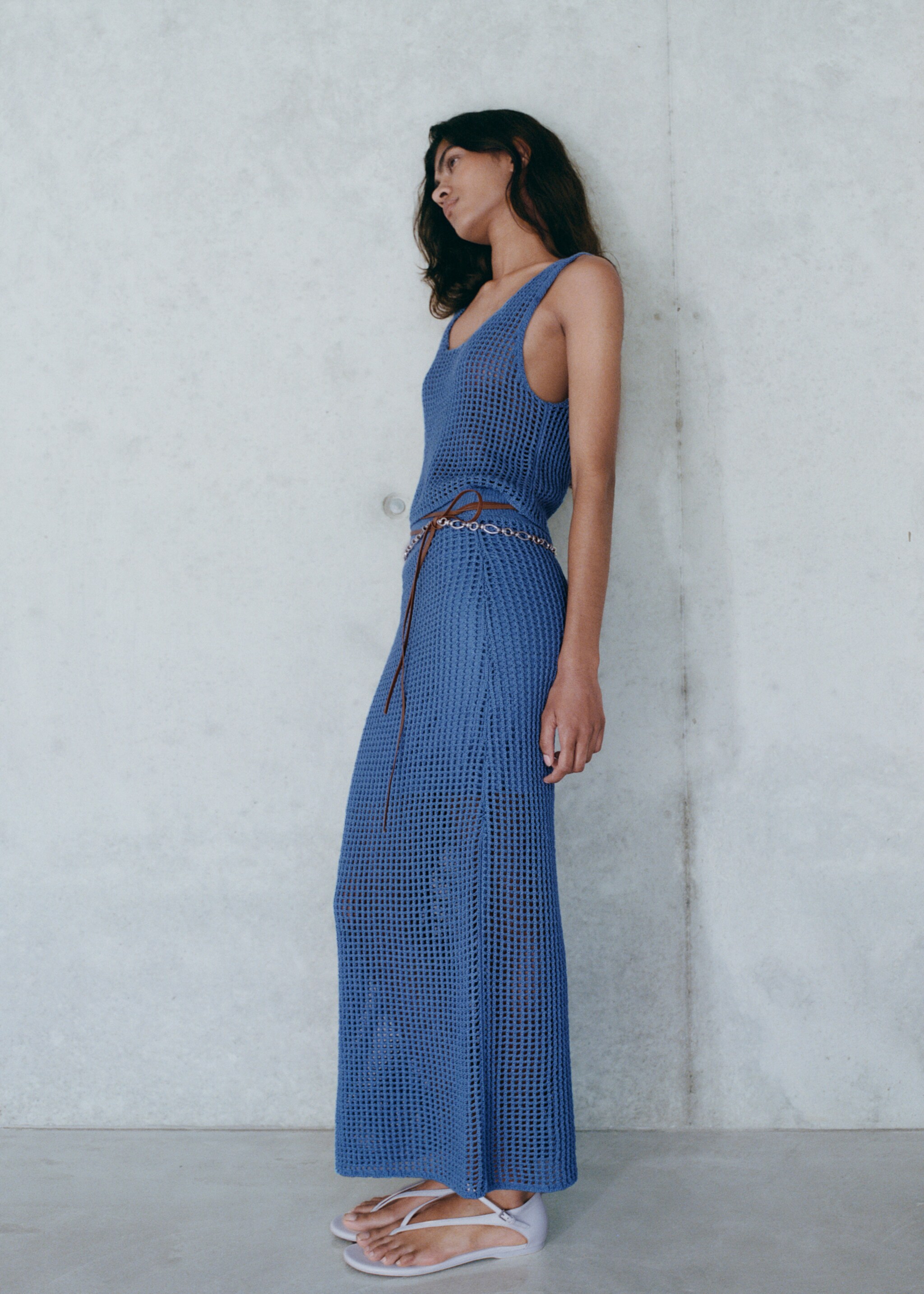 Crochet long skirt - Details of the article 6