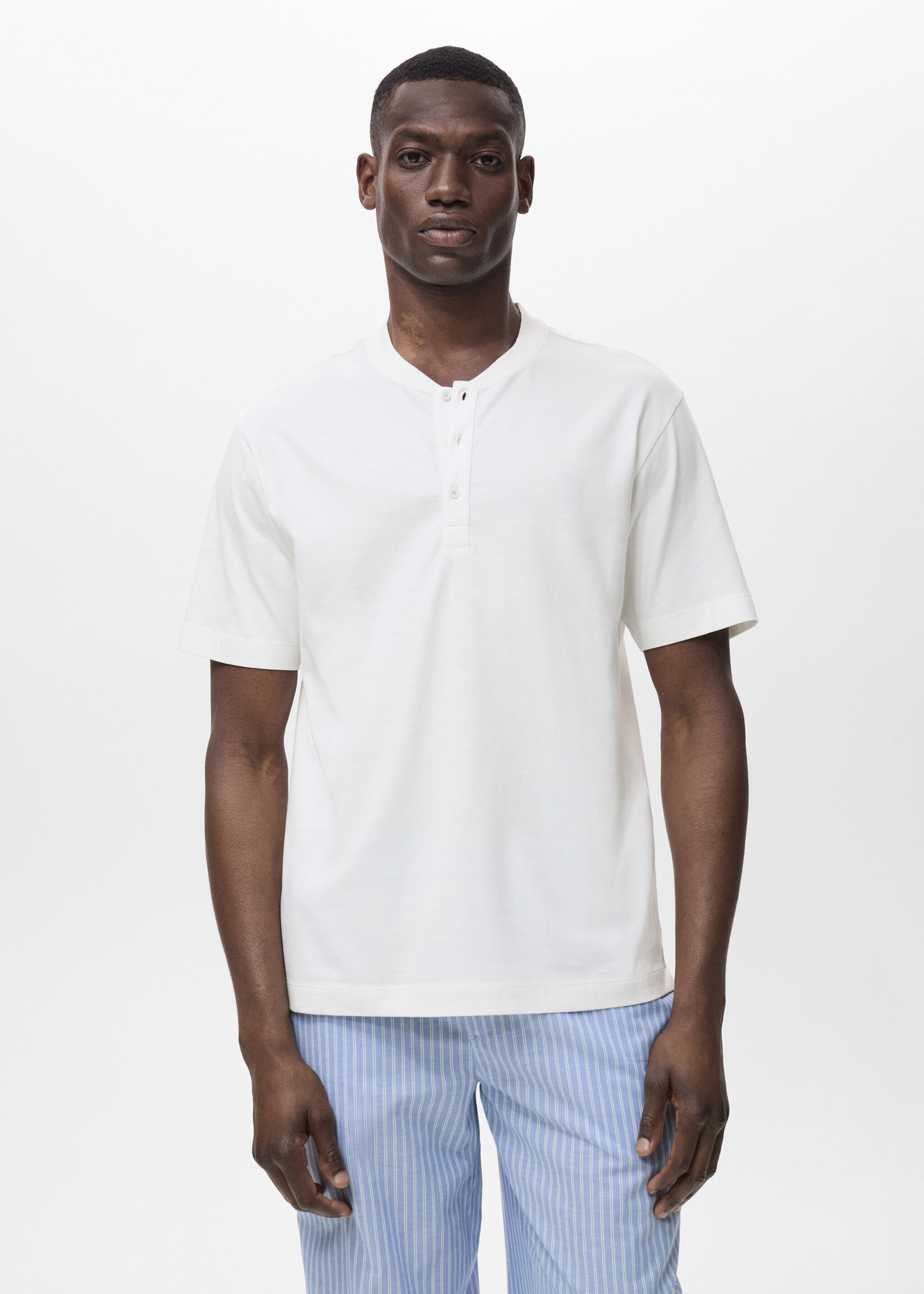 Lot pyjama combiné 100 % coton - Plan moyen