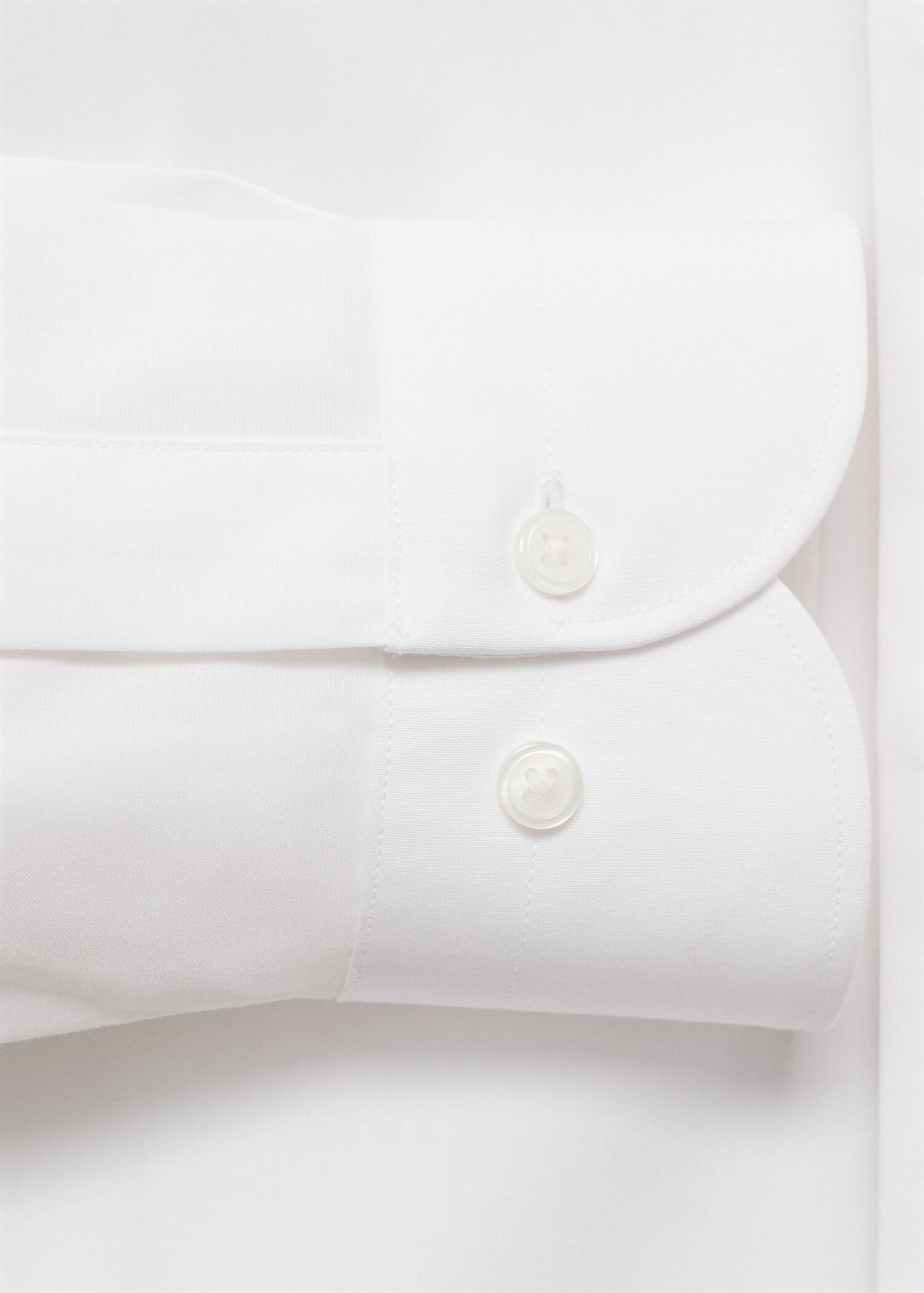 Chemise costume slim-fit popeline coton - Détail de l'article 0