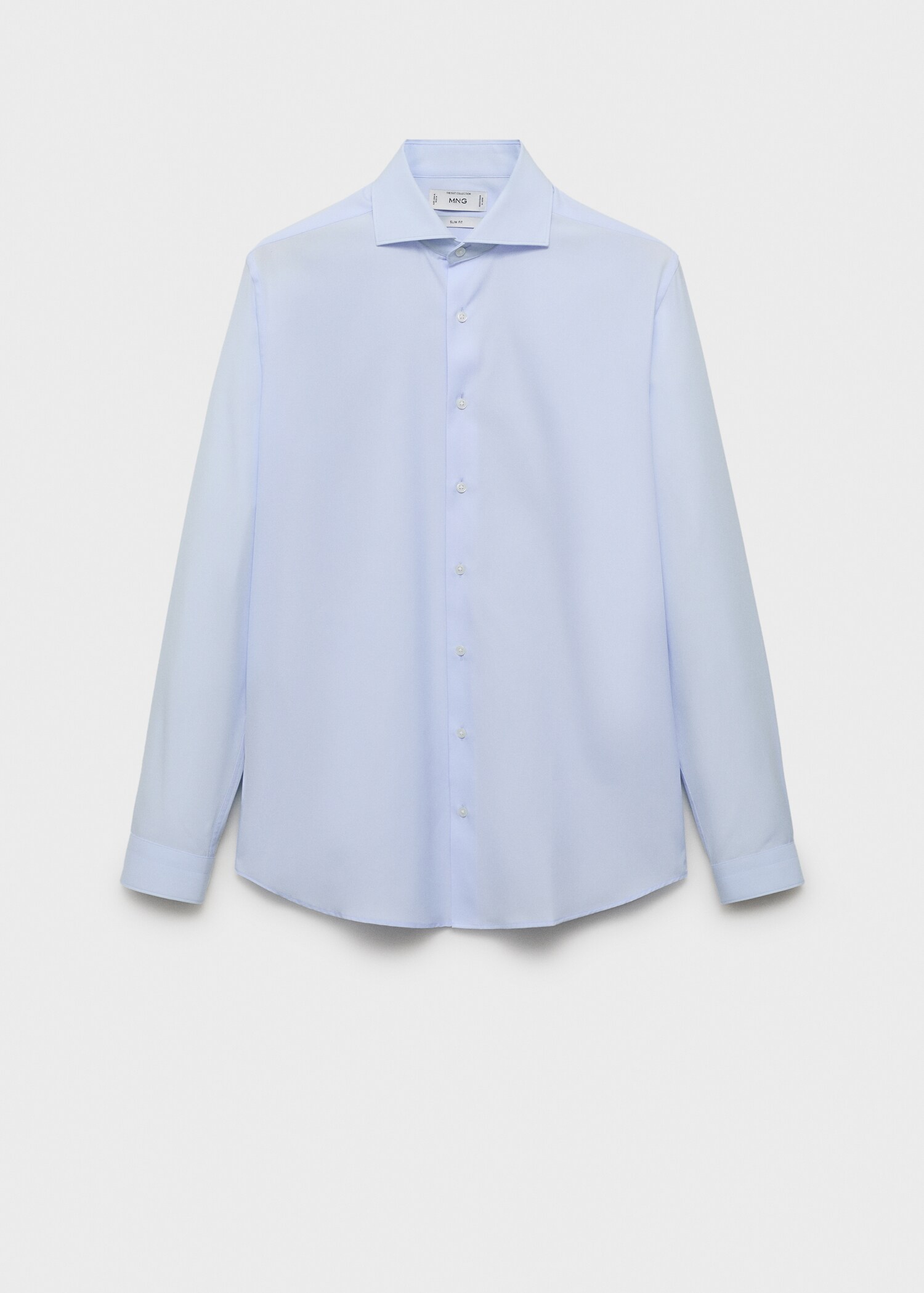 Chemise costume slim-fit popeline coton - Article sans modèle