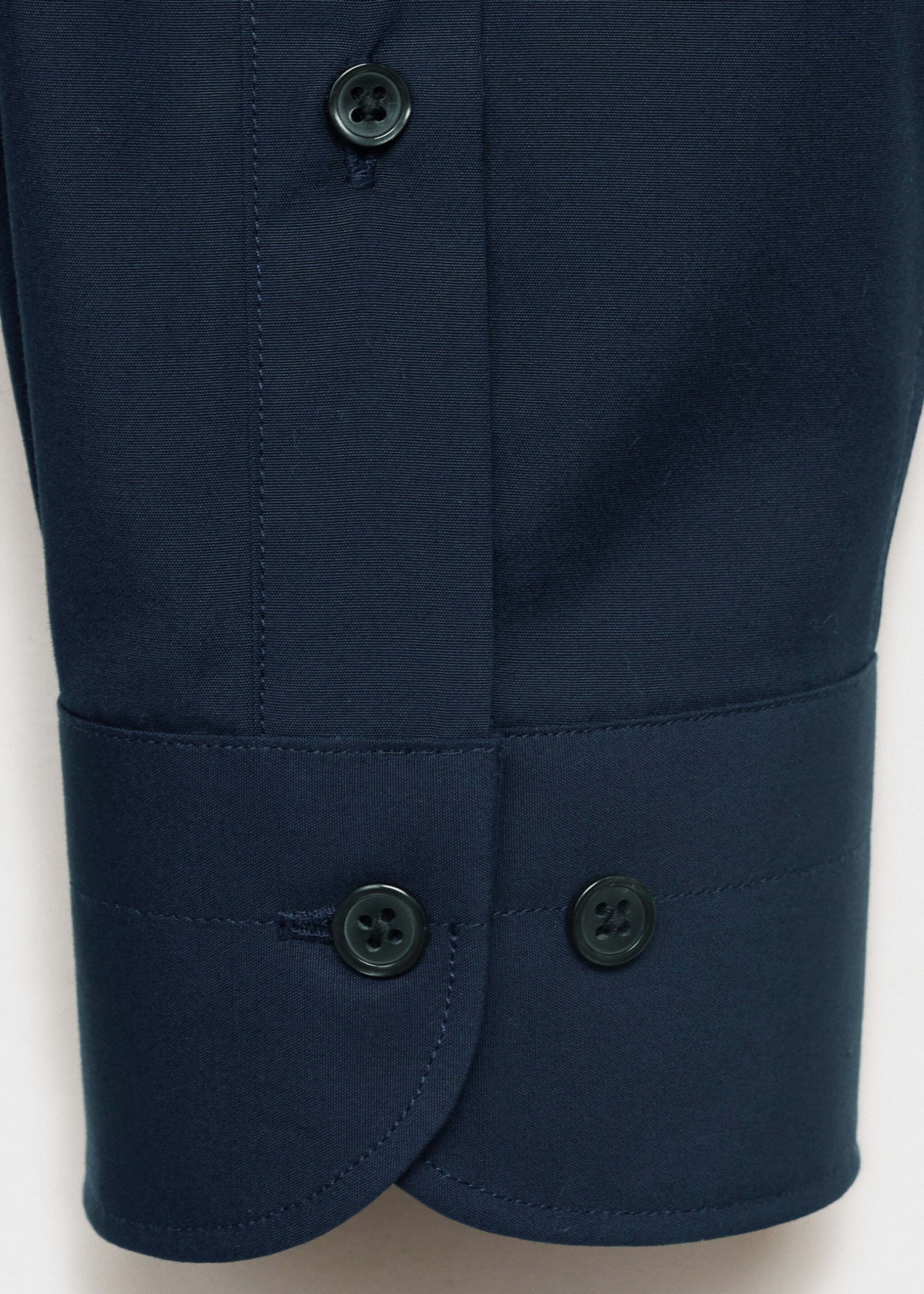 Camisa traje slim fit algodón popelín - Detalle del artículo 0