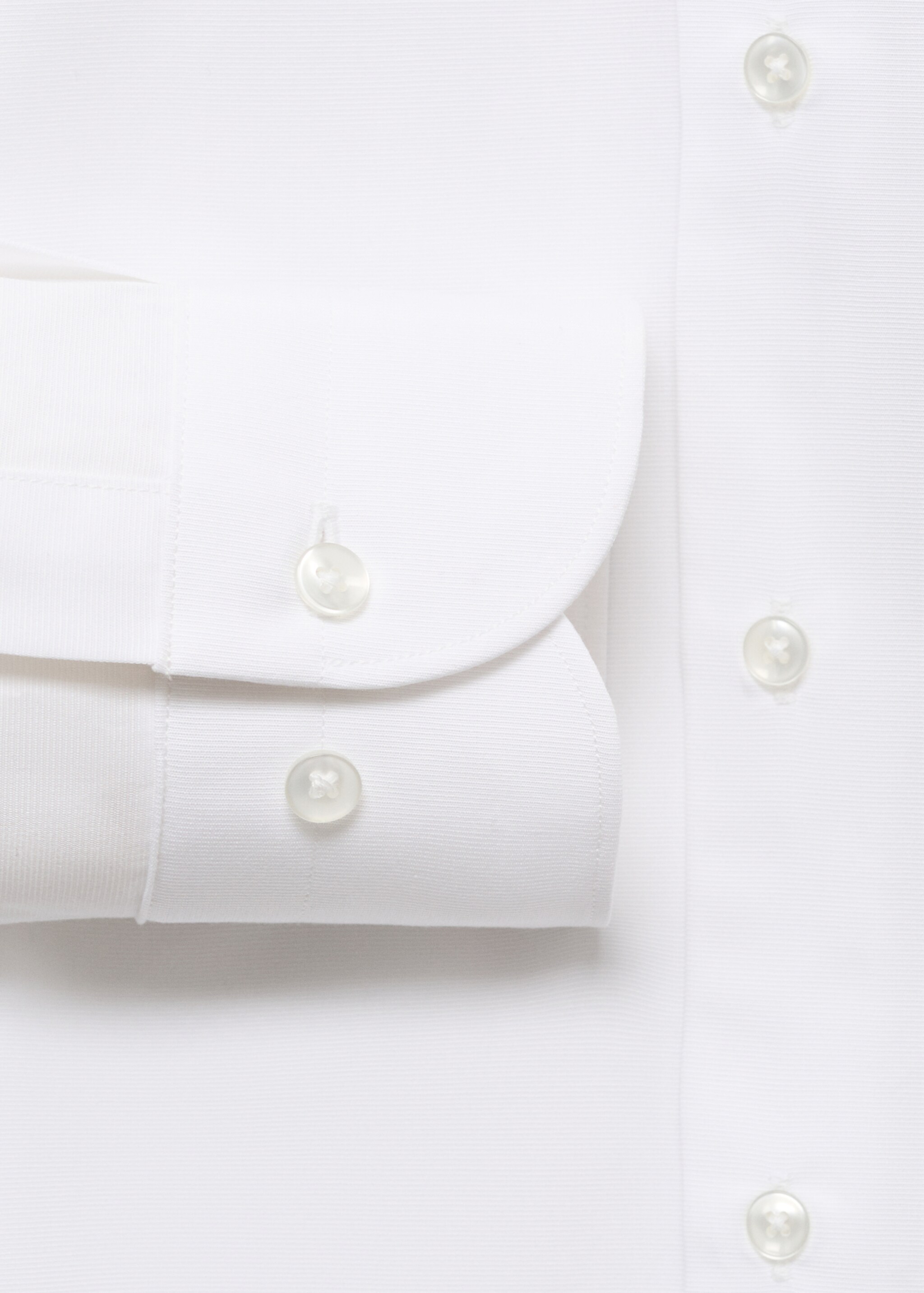 Camisa traje 100% algodón - Detalle del artículo 0, Blanco. Ref: 17061226-00.