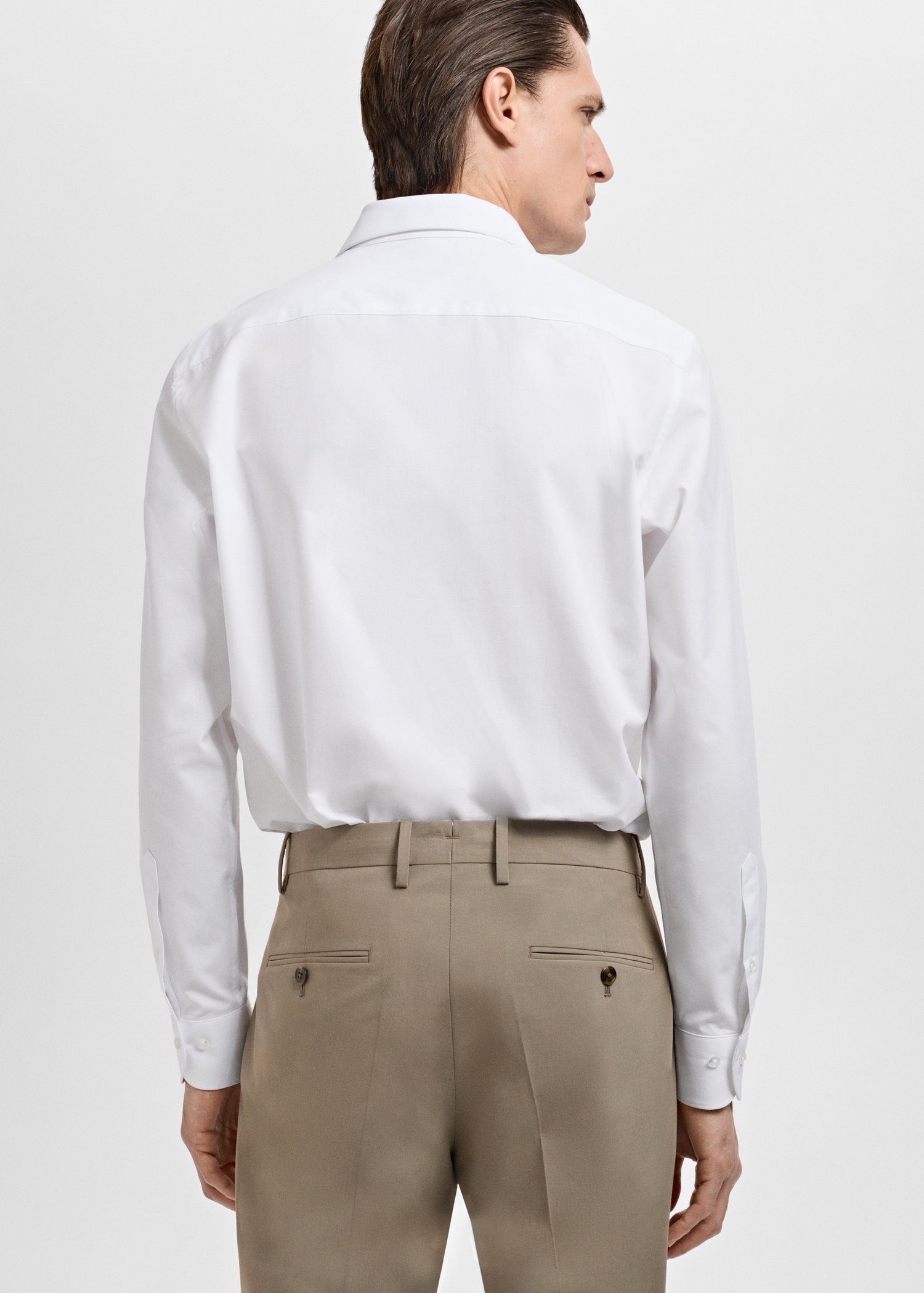 100% cotton dress shirt - Reverse of the article