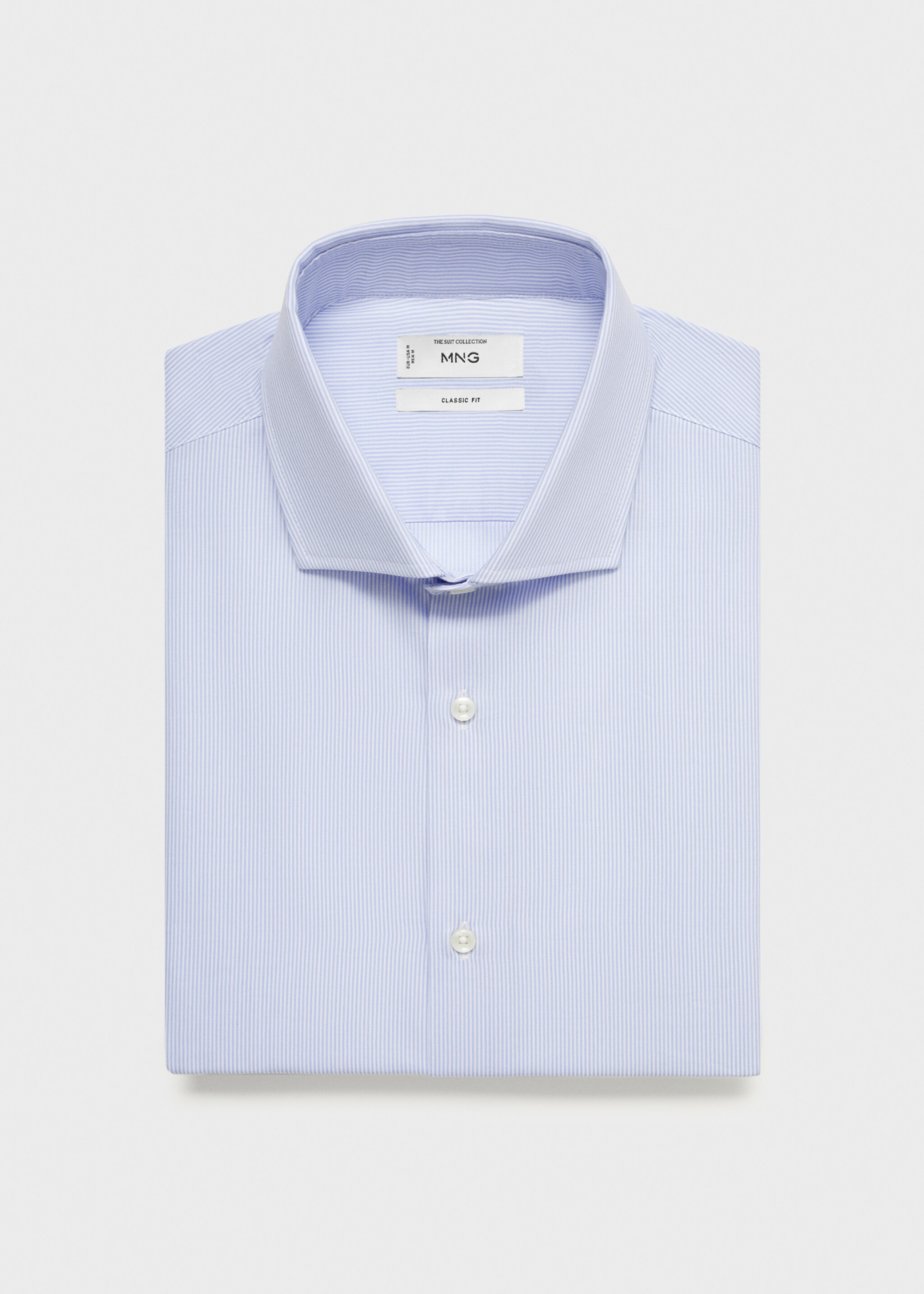 Slim fit thousand striped suit shirt - Details of the article 9