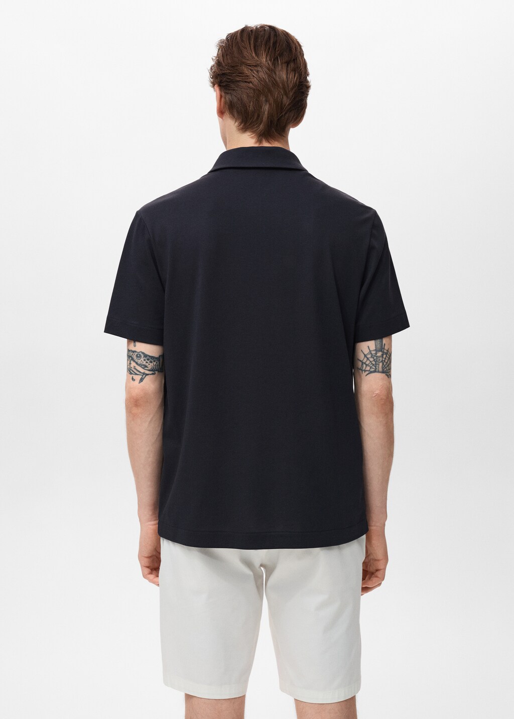 トップス shishikui POLO BLACK PATCH - POLO SHIRT BLACK | Parajumpers®