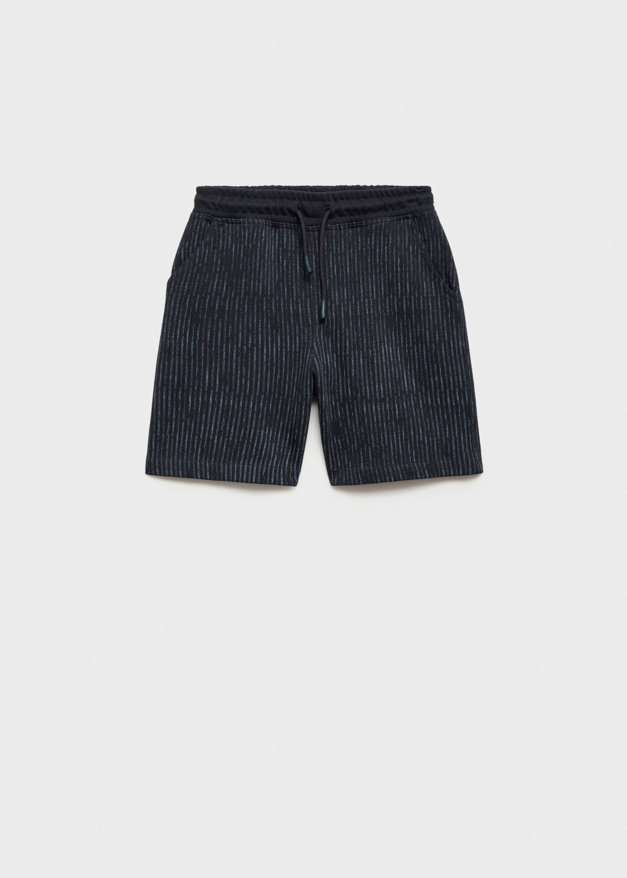 Gemusterte Baumwoll-Bermudashorts - Artikel ohne Model