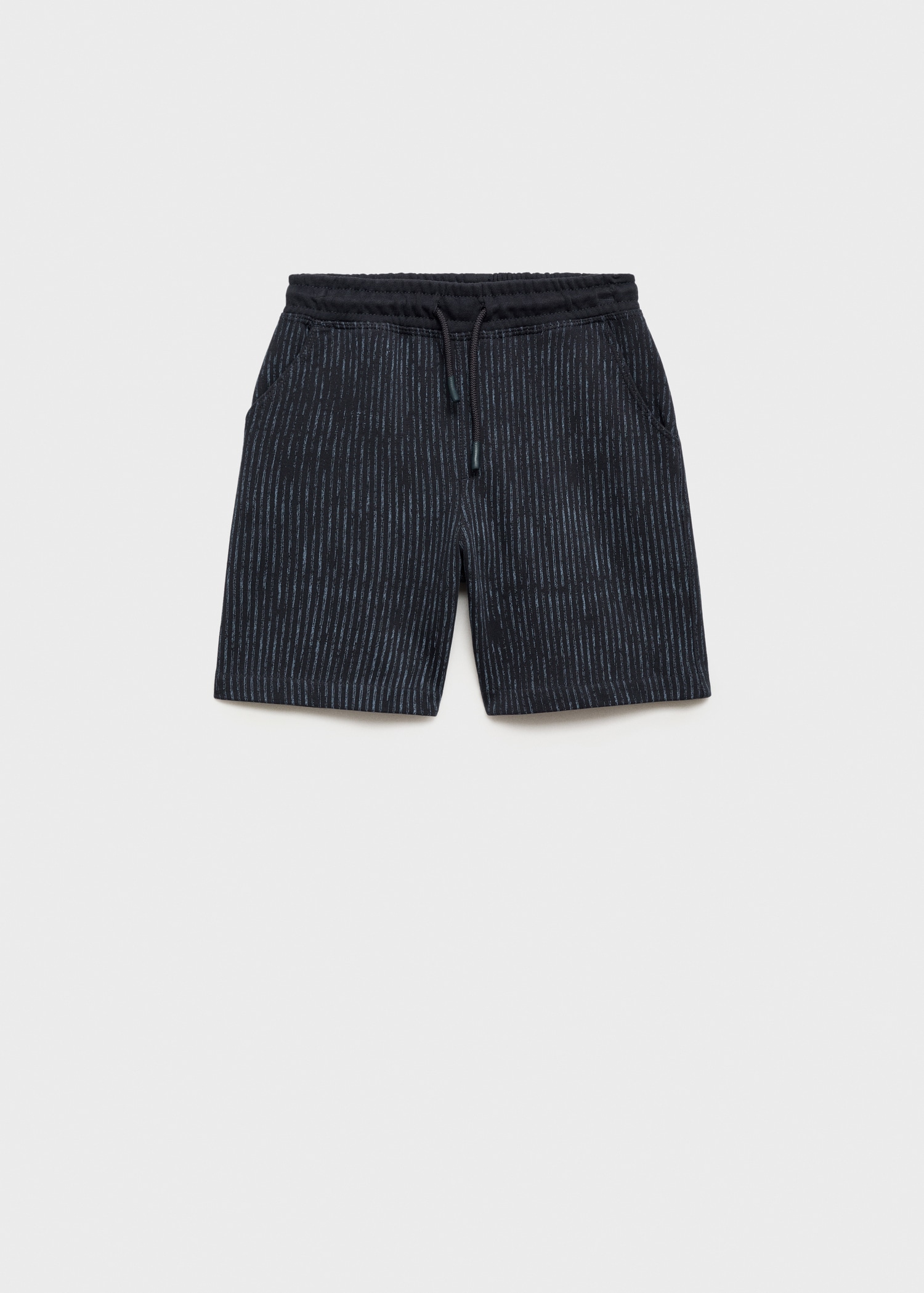 Printed cotton bermuda shorts - Article without model
