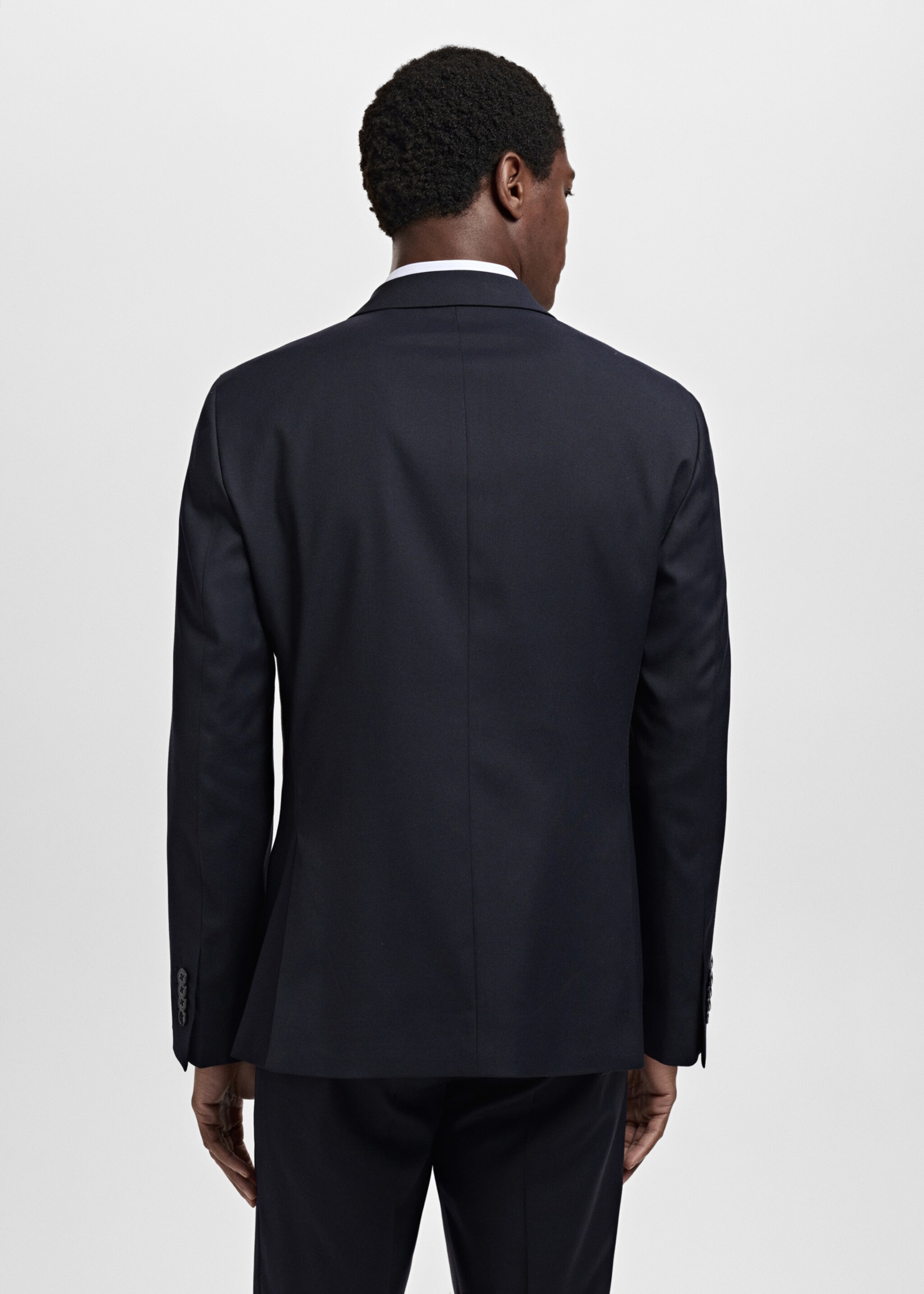 Milan slim-fit suit jacket - Reverse of the article