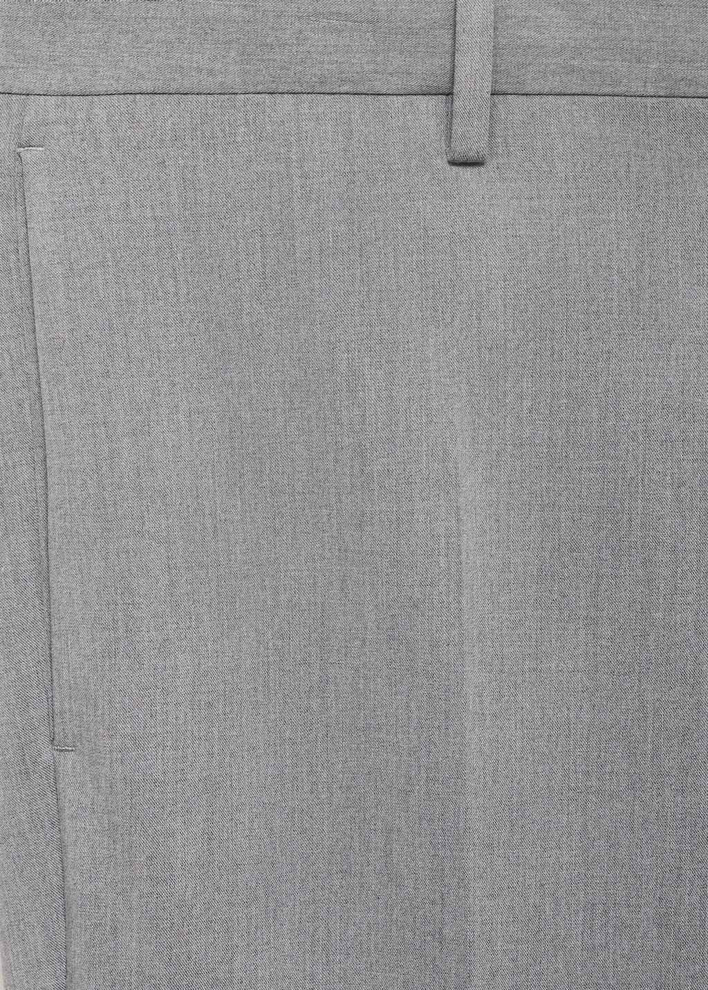 Stretch fabric super slim-fit suit trousers