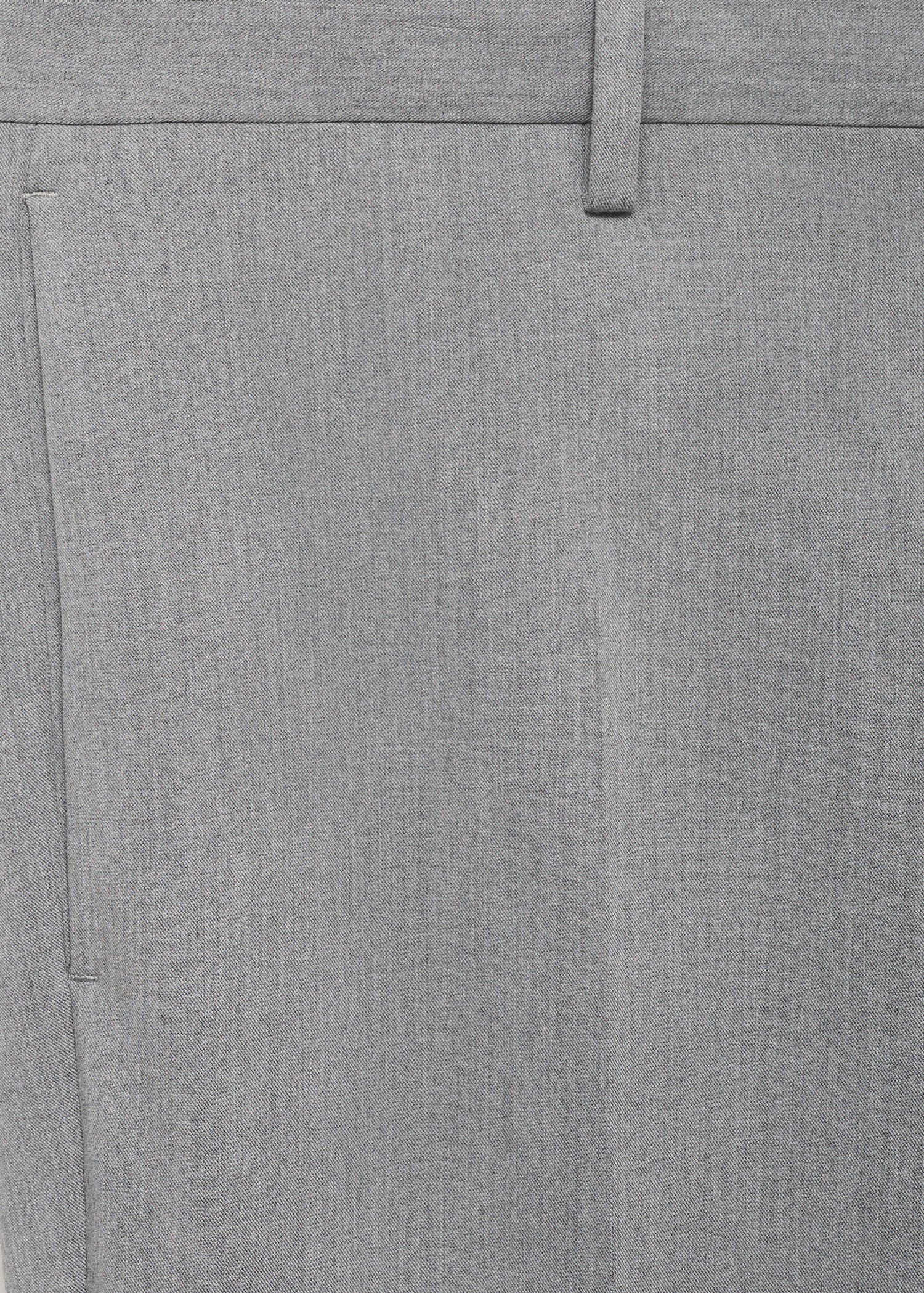Super Slim Fit-Anzughose aus Stretchstoff - Detail des Artikels 0