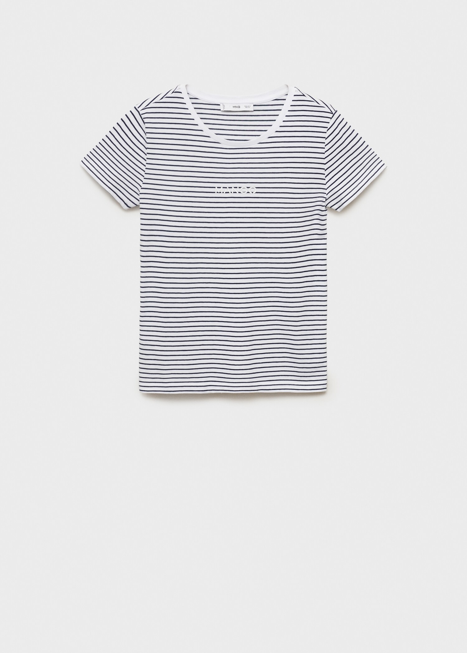 Striped logo T-shirt - Article without model