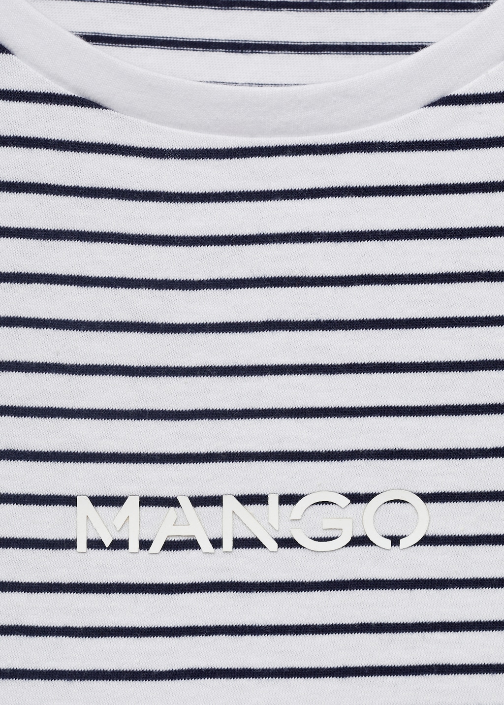 Striped logo T-shirt