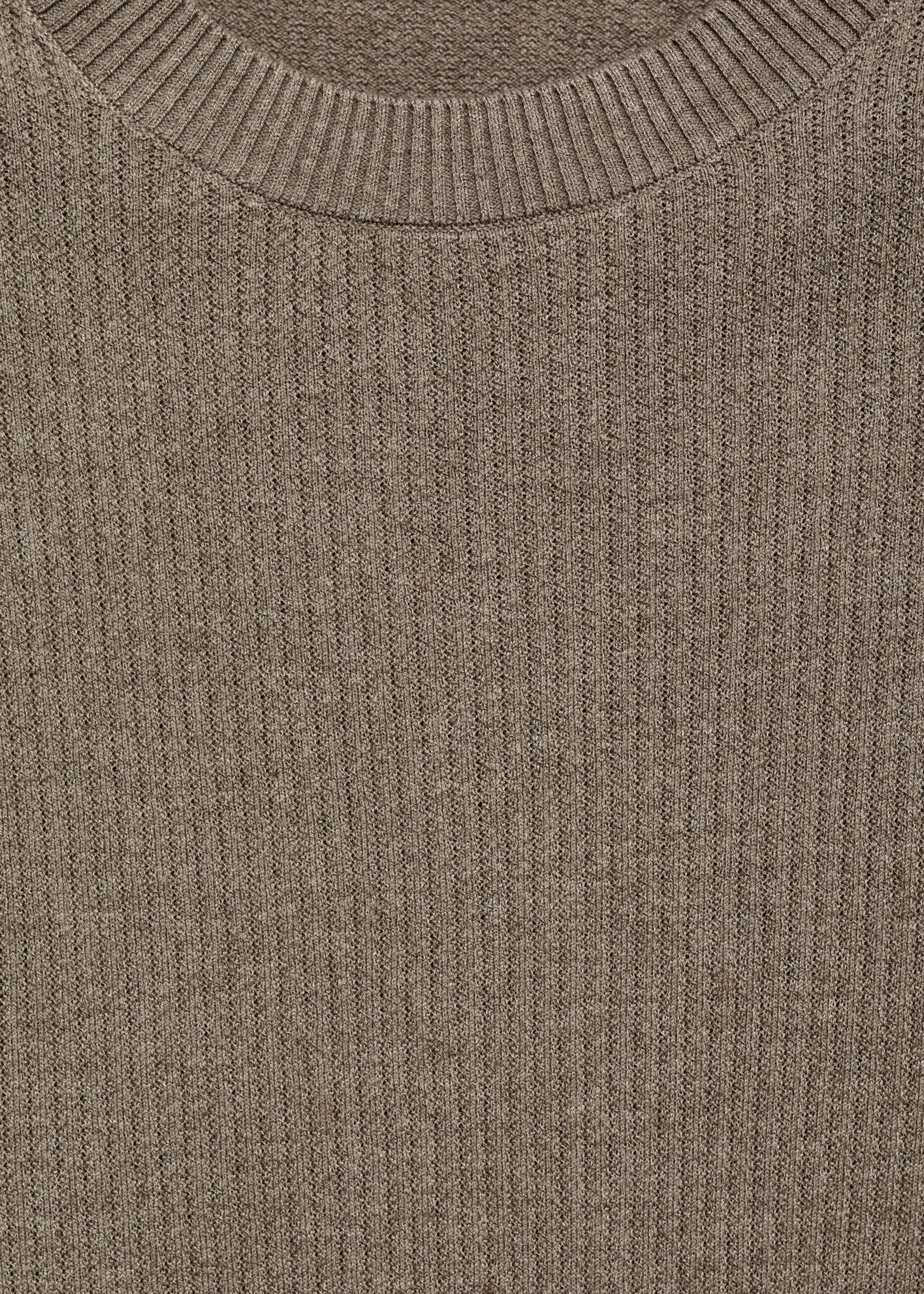 T-shirt maille côtelée - Détail de l'article 8