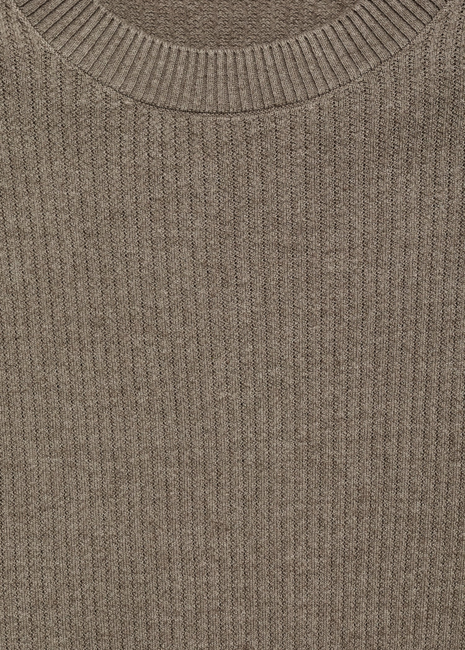 T-shirt maille côtelée - Détail de l'article 8