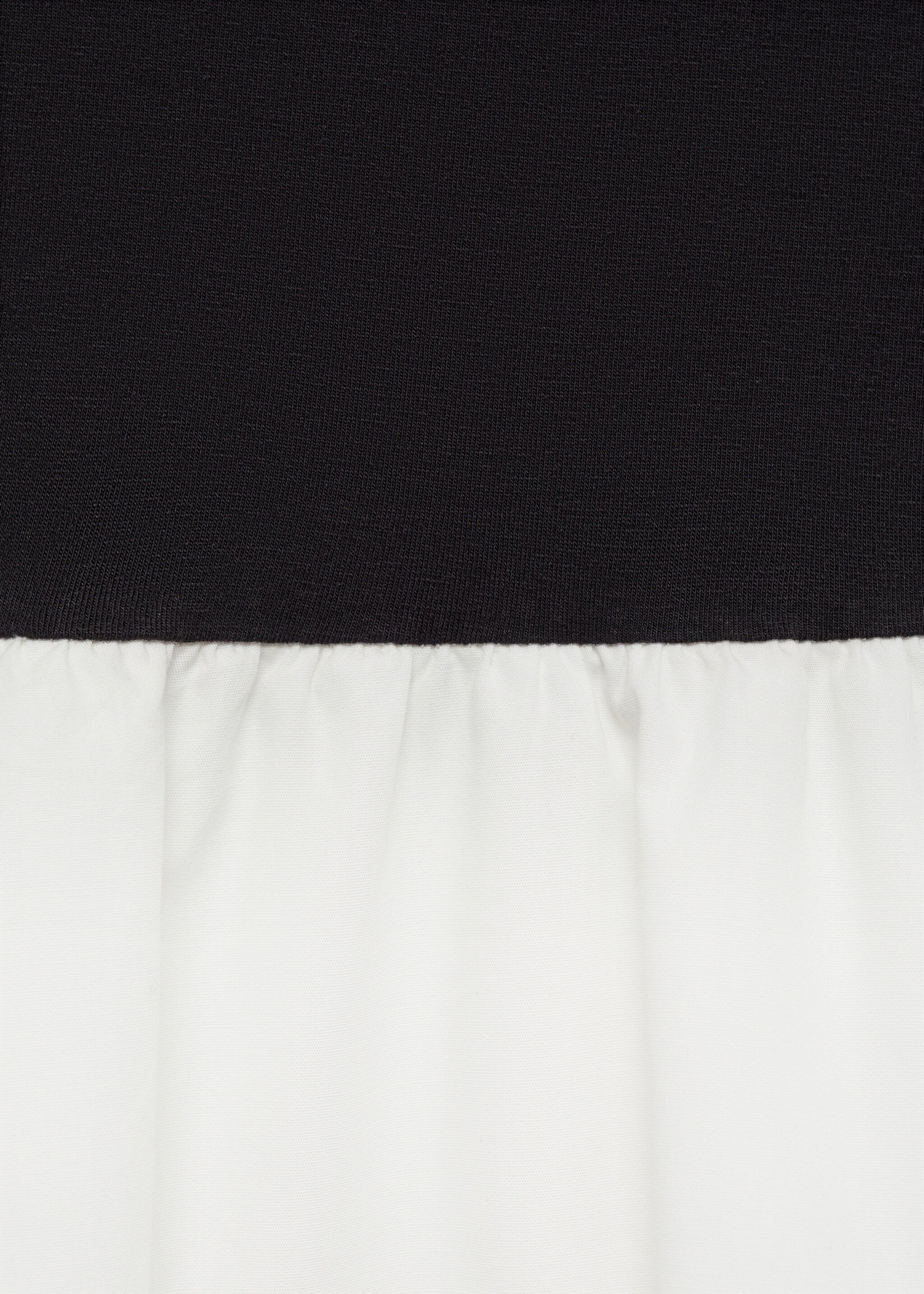 Combined knitted balloon dress - Details of the article 8