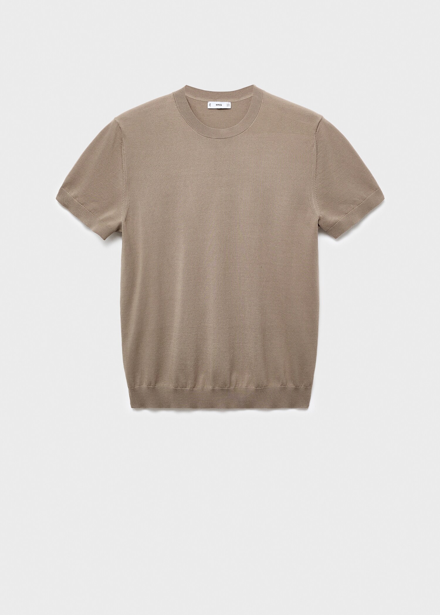 T-shirt maille fine coton - Article sans modèle