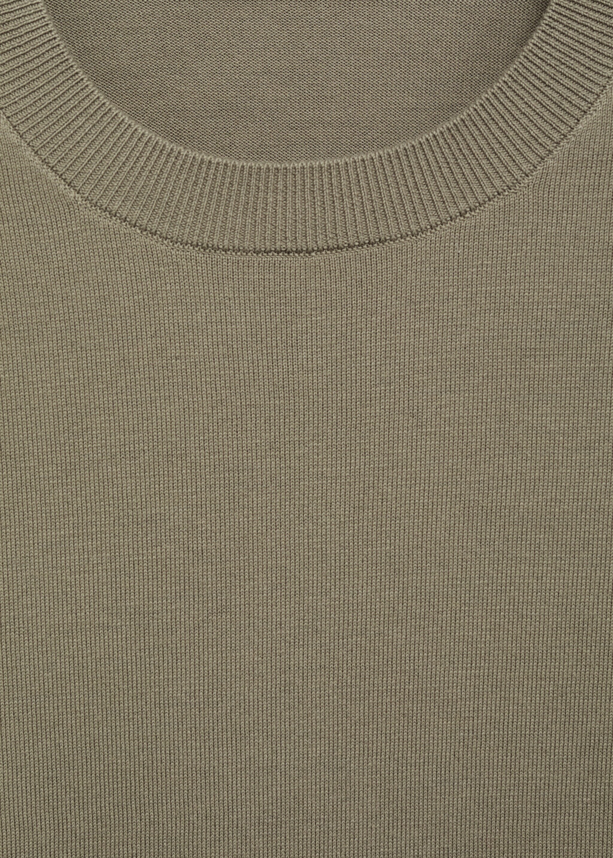 Cotton fine-knit t-shirt - Details of the article 8