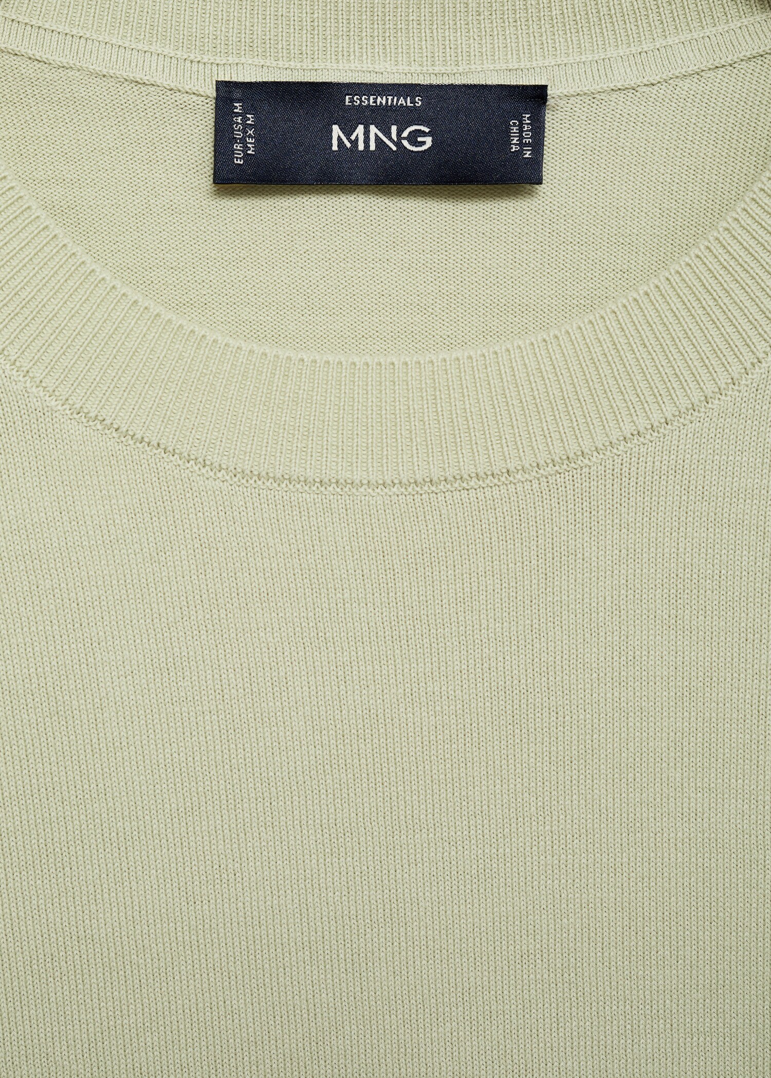 T-shirt maille fine coton - Détail de l'article 8