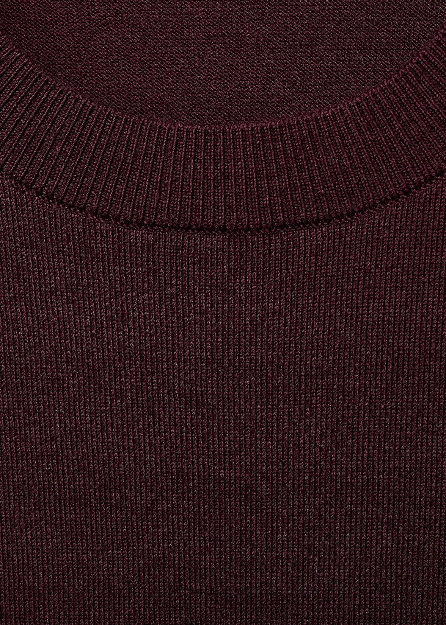 Cotton fine-knit t-shirt - Details of the article 8